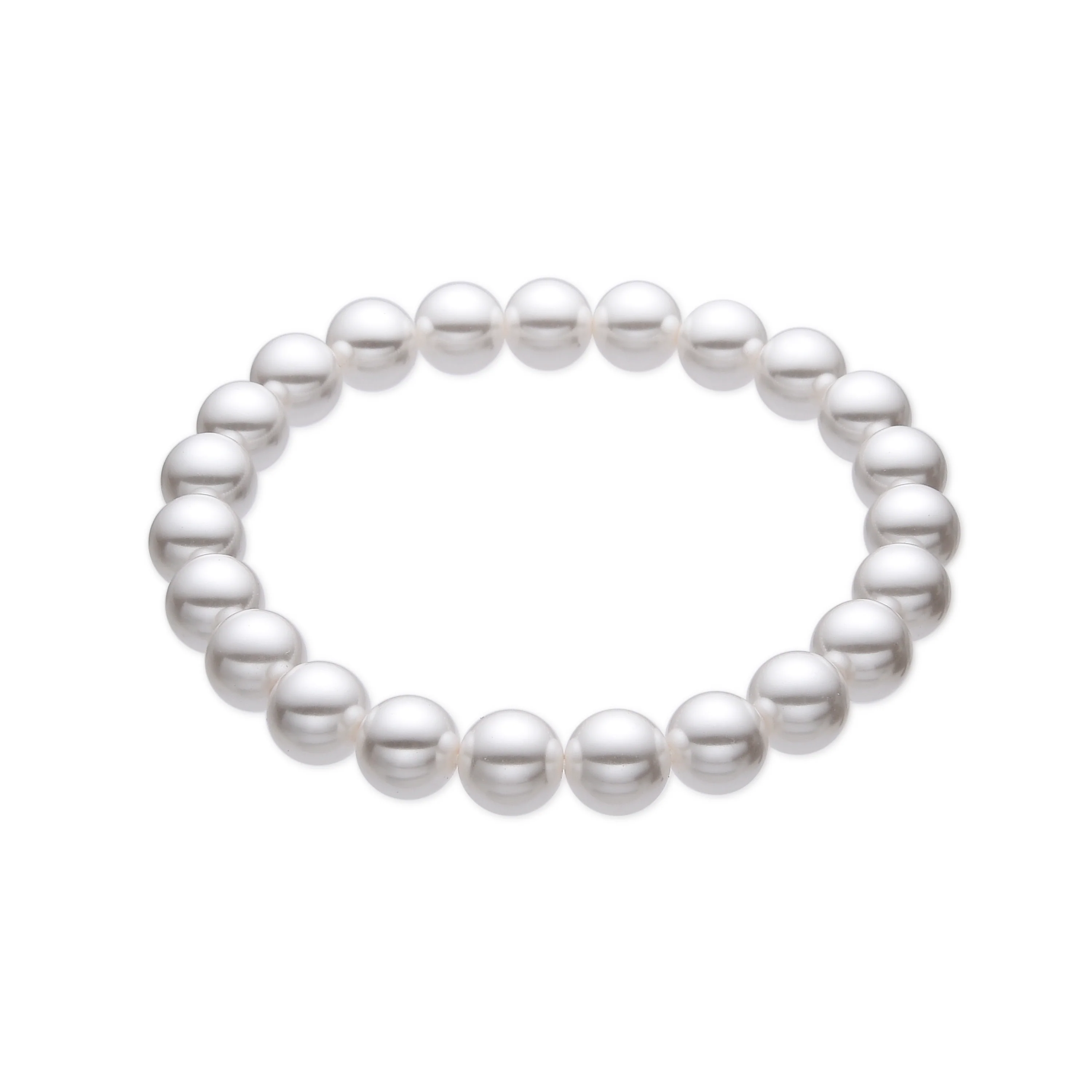 Pulsera con Perla Blanca acabado oro 18k - Anrae