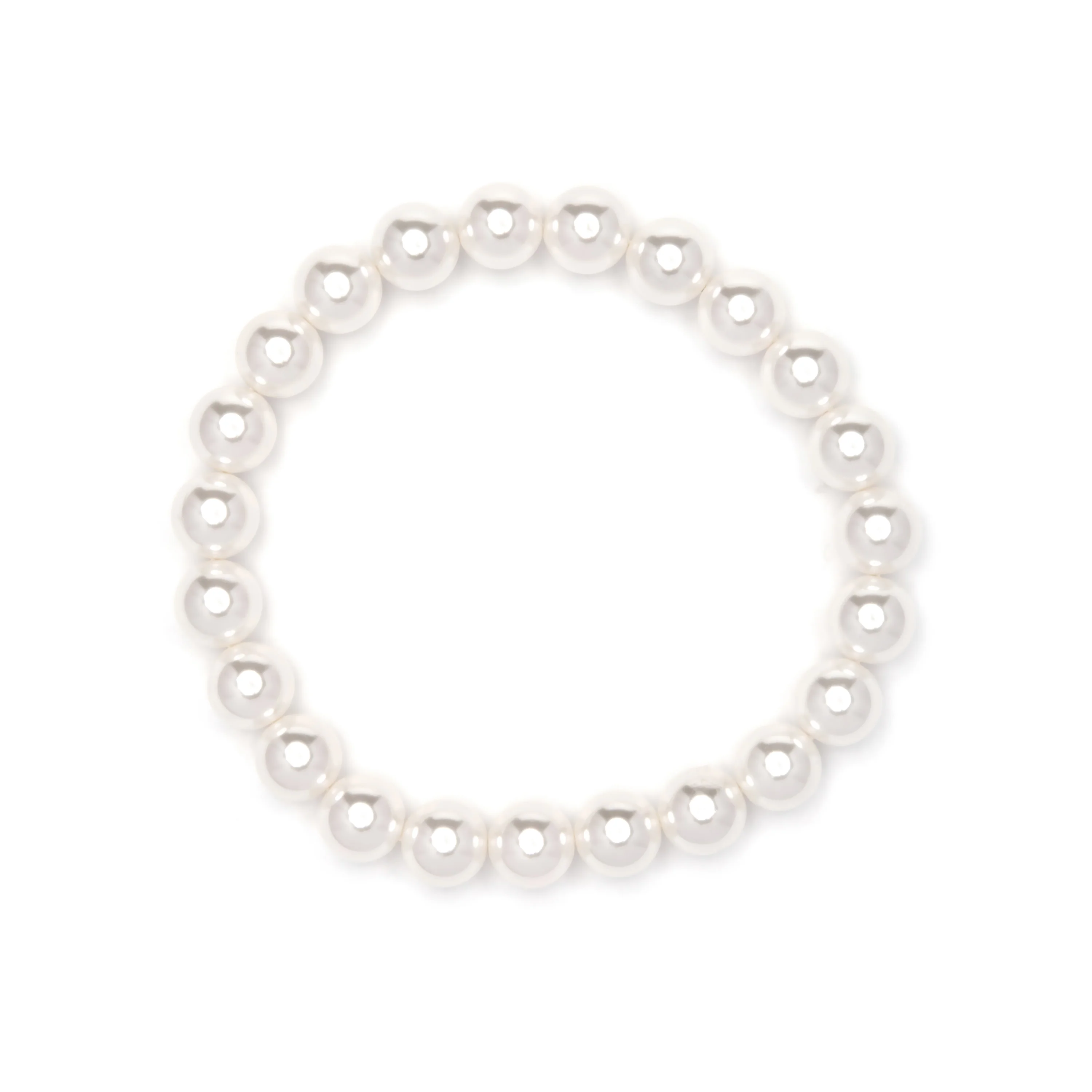 Pulsera con Perla Blanca acabado oro 18k - Anrae - Image 3