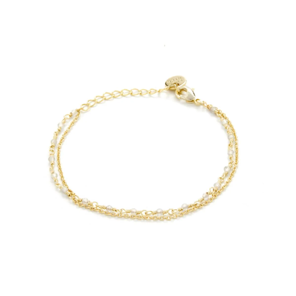 Pulsera Askha acabado en Oro amarillo de 18 Kts. - Askha BLANCO