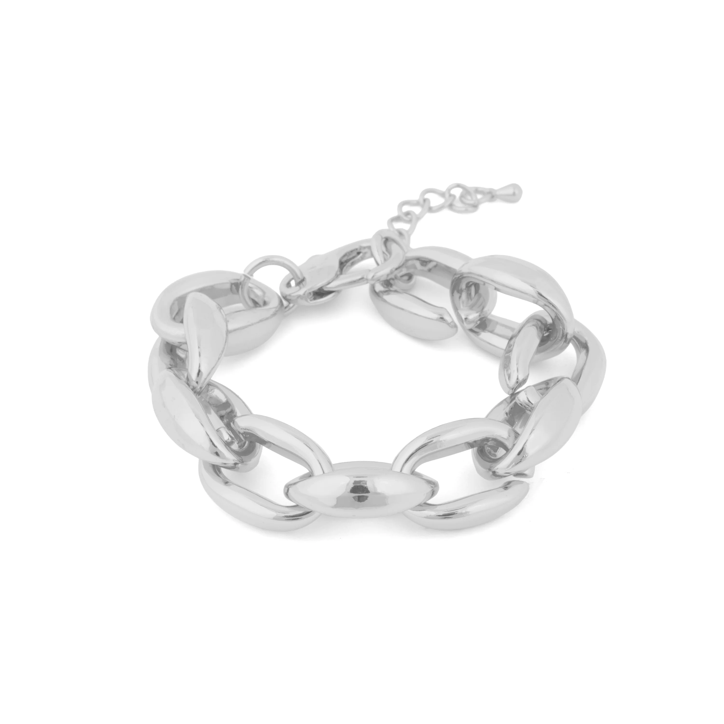 Pulsera acabado en rodio - Aula