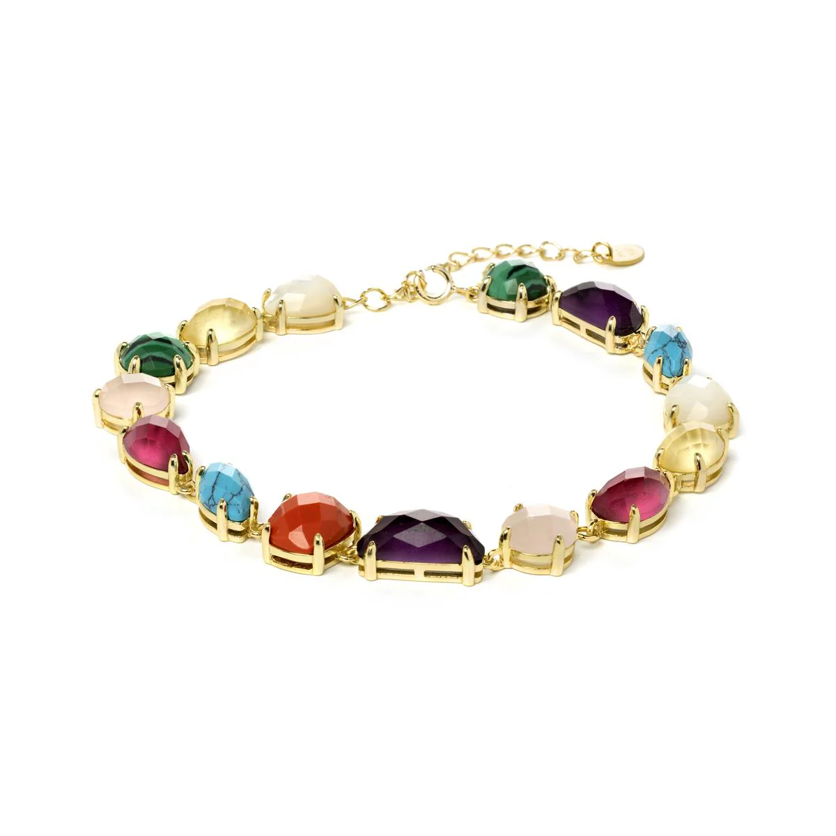 Pulsera Ayra Plata De Ley 925 - Ayra MULTICOLOR