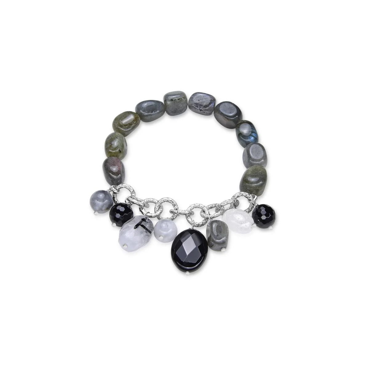 Pulsera Aysa acabado en rodio - Aysa GRIS