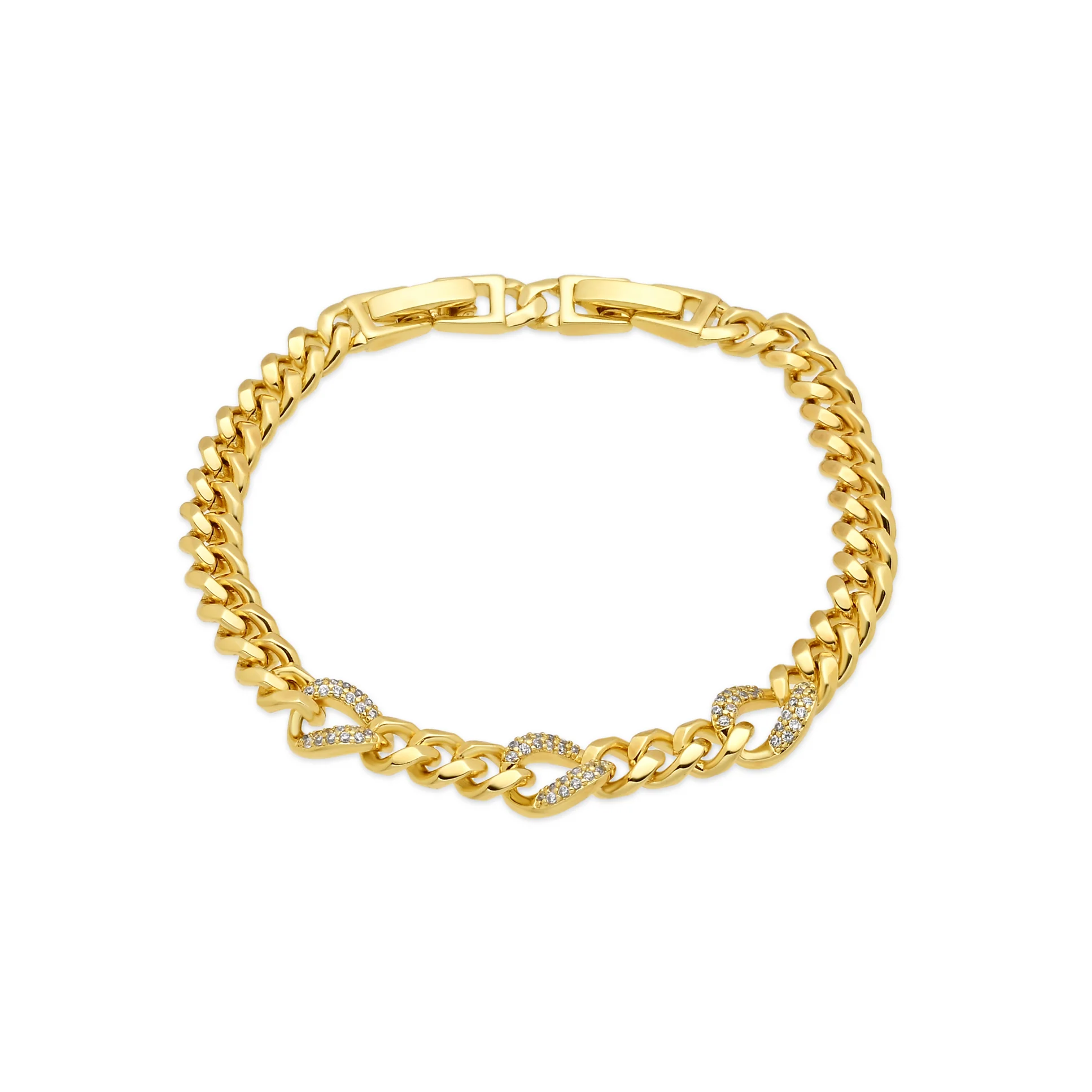 Pulsera Balhaj acabado oro amarillo 18k - Balhaj