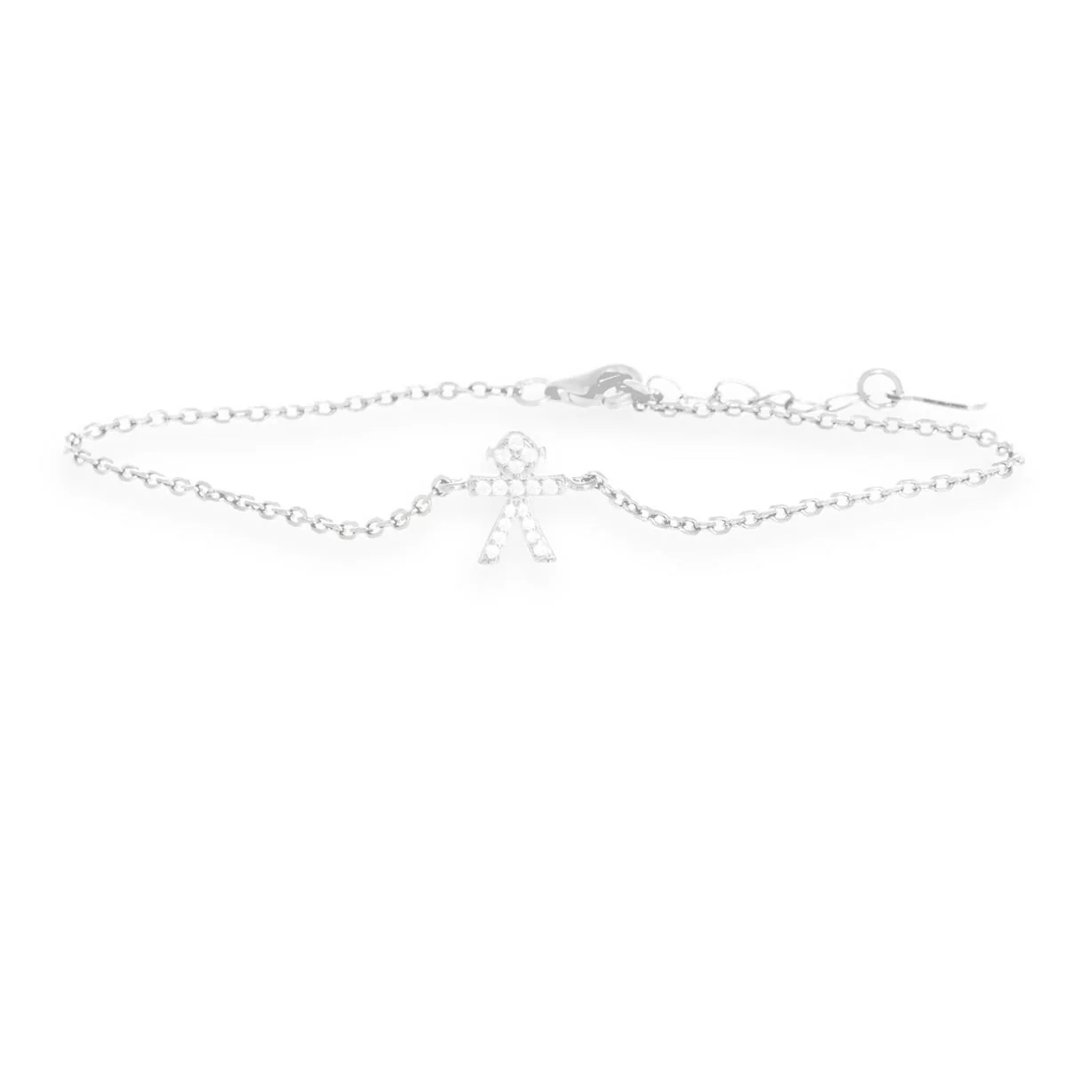 Pulsera Bambina Plata De Ley 925 - Bambina BLANCO