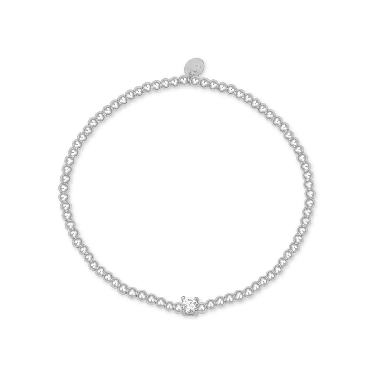 Pulsera Basra Hematite con baño de Plata de Ley - Basra BLANCO - Image 2