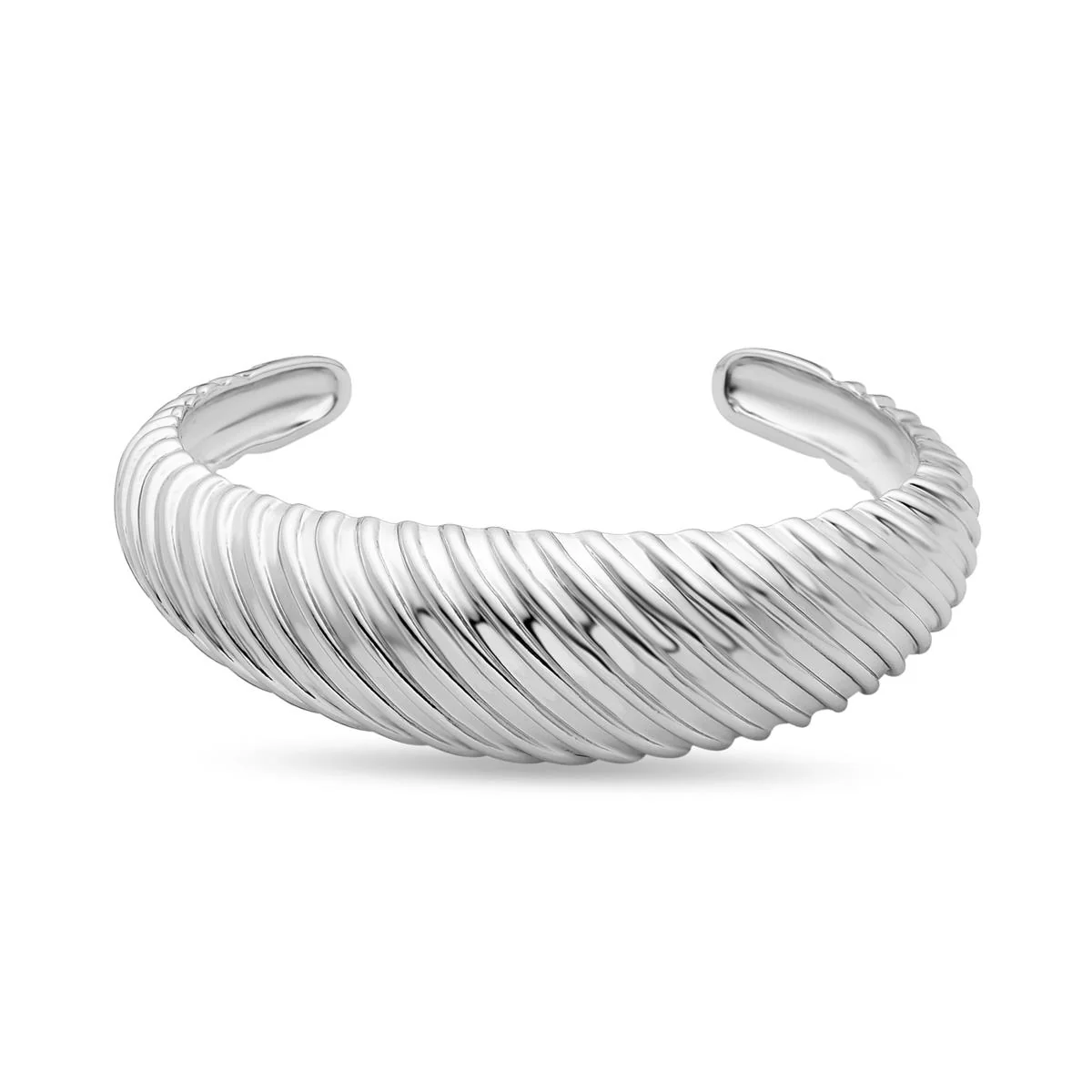 Pulsera Reika acabado plata - Bireas GRIS