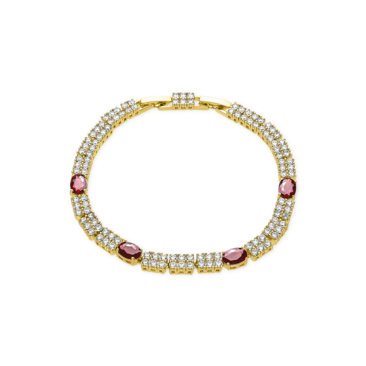 Pulsera Cawa acabado oro 18k - Cawa ROJO