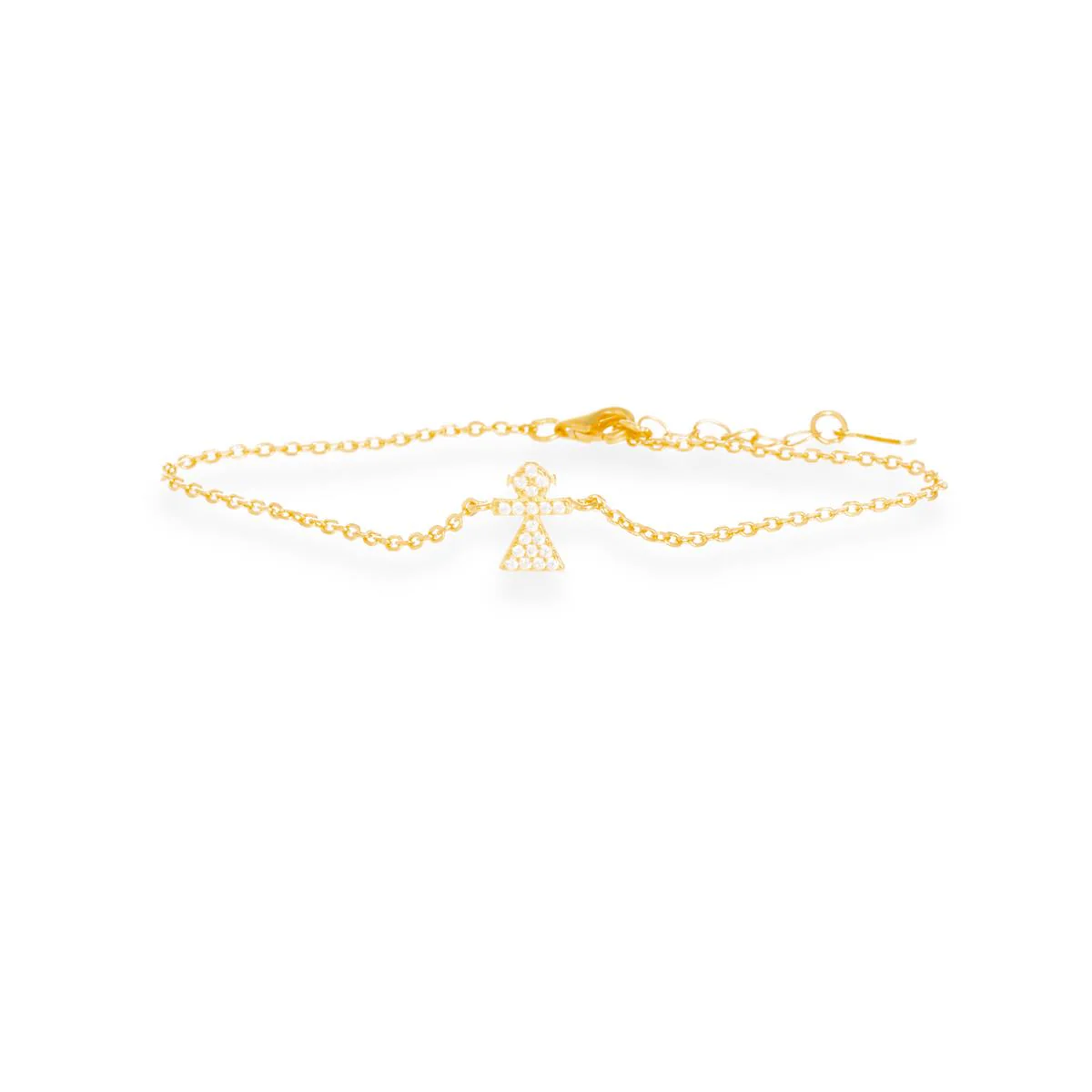 Pulsera Chevron Plata De Ley 925 - Chevron BLANCO