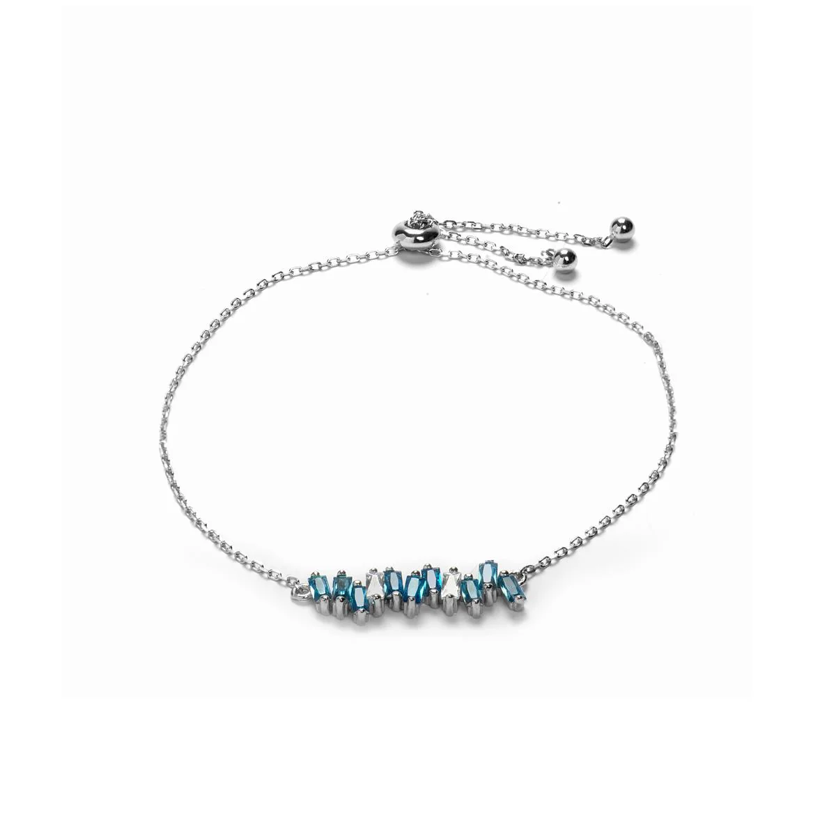 Pulsera Croriax Plata De Ley 925 - Croriax AZUL