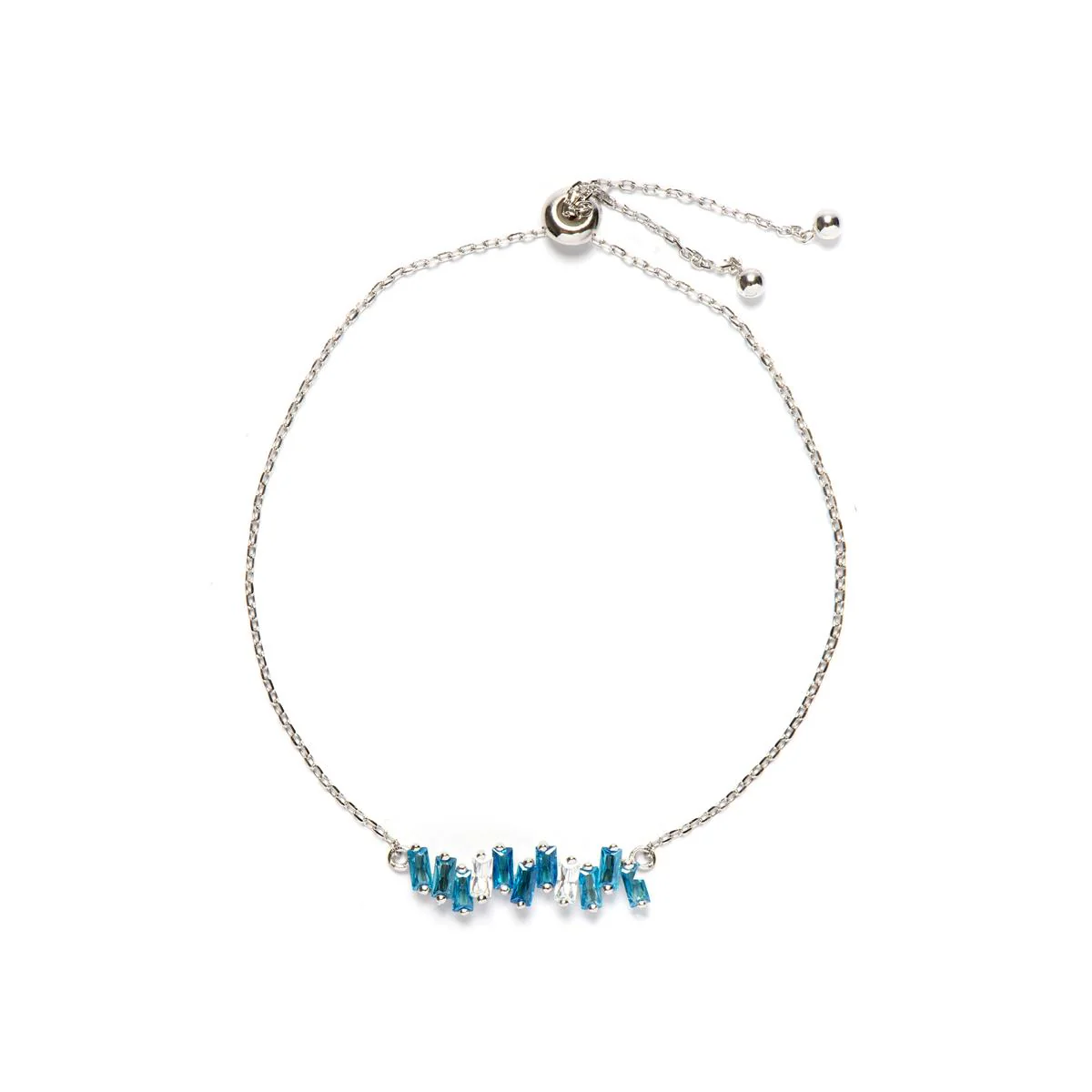 Pulsera Croriax Plata De Ley 925 - Croriax AZUL - Image 2