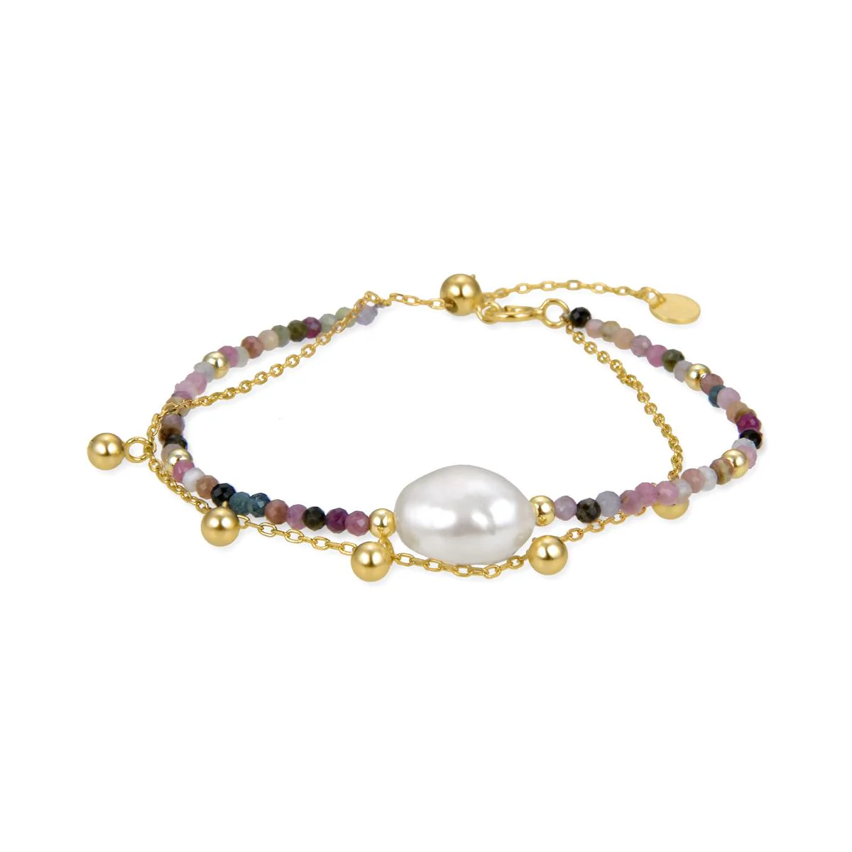 Pulsera Damark Plata De Ley 925 - Damark MULTICOLOR