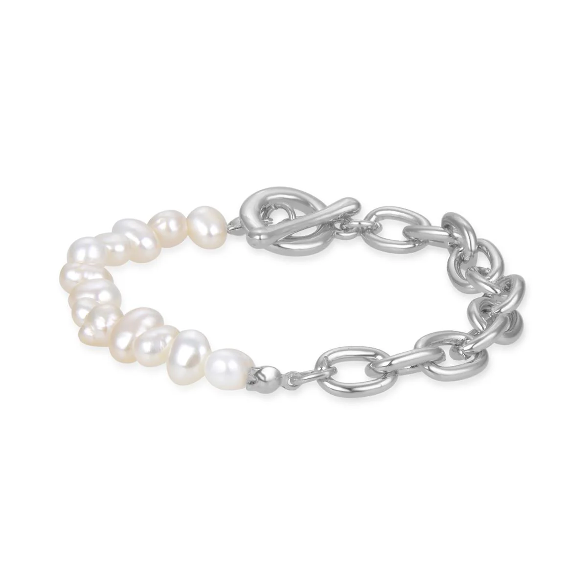 Pulsera Darsha acabado en Rodio - Darsha BLANCO