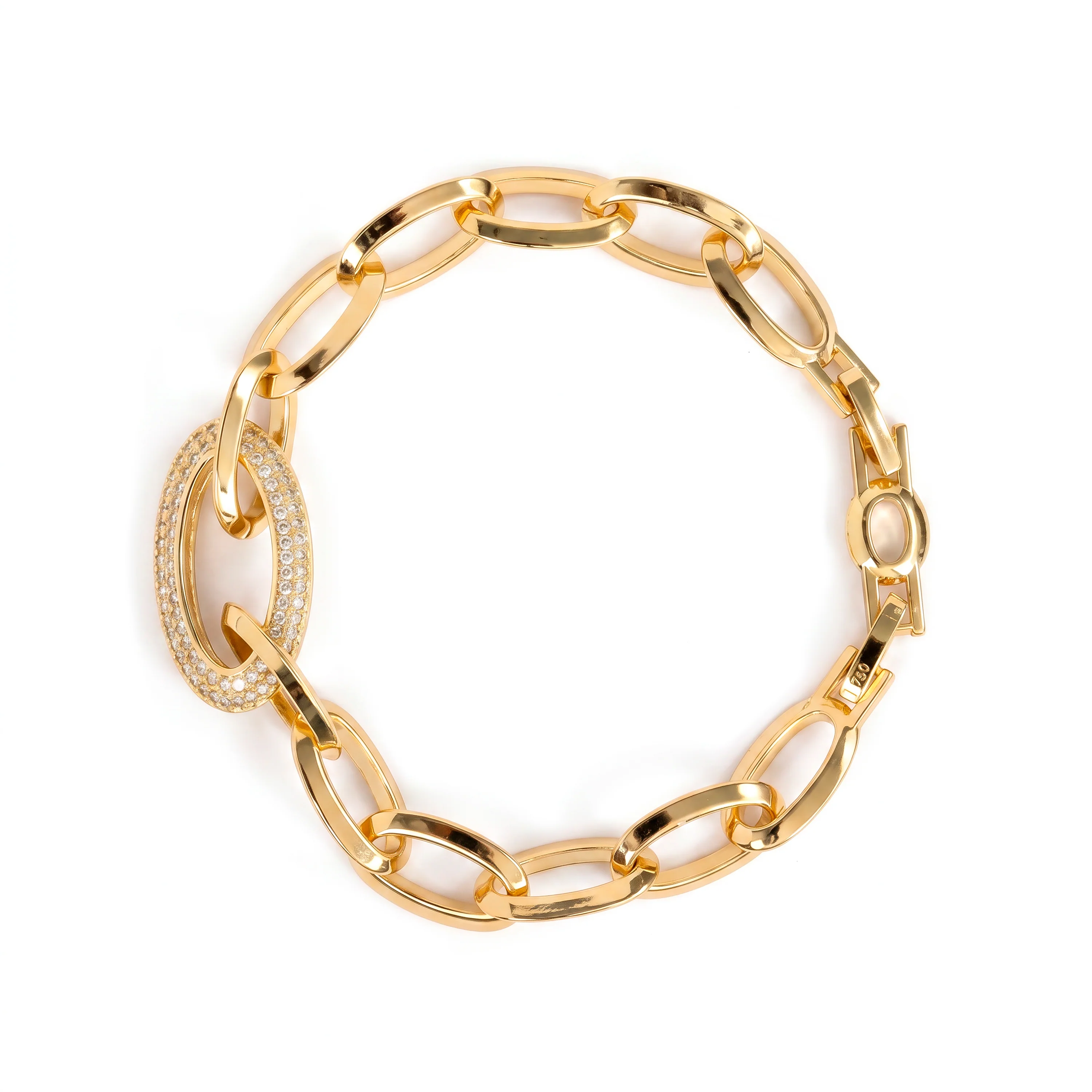 Pulsera Dave acabado oro amarillo 18k - Dave - Image 3