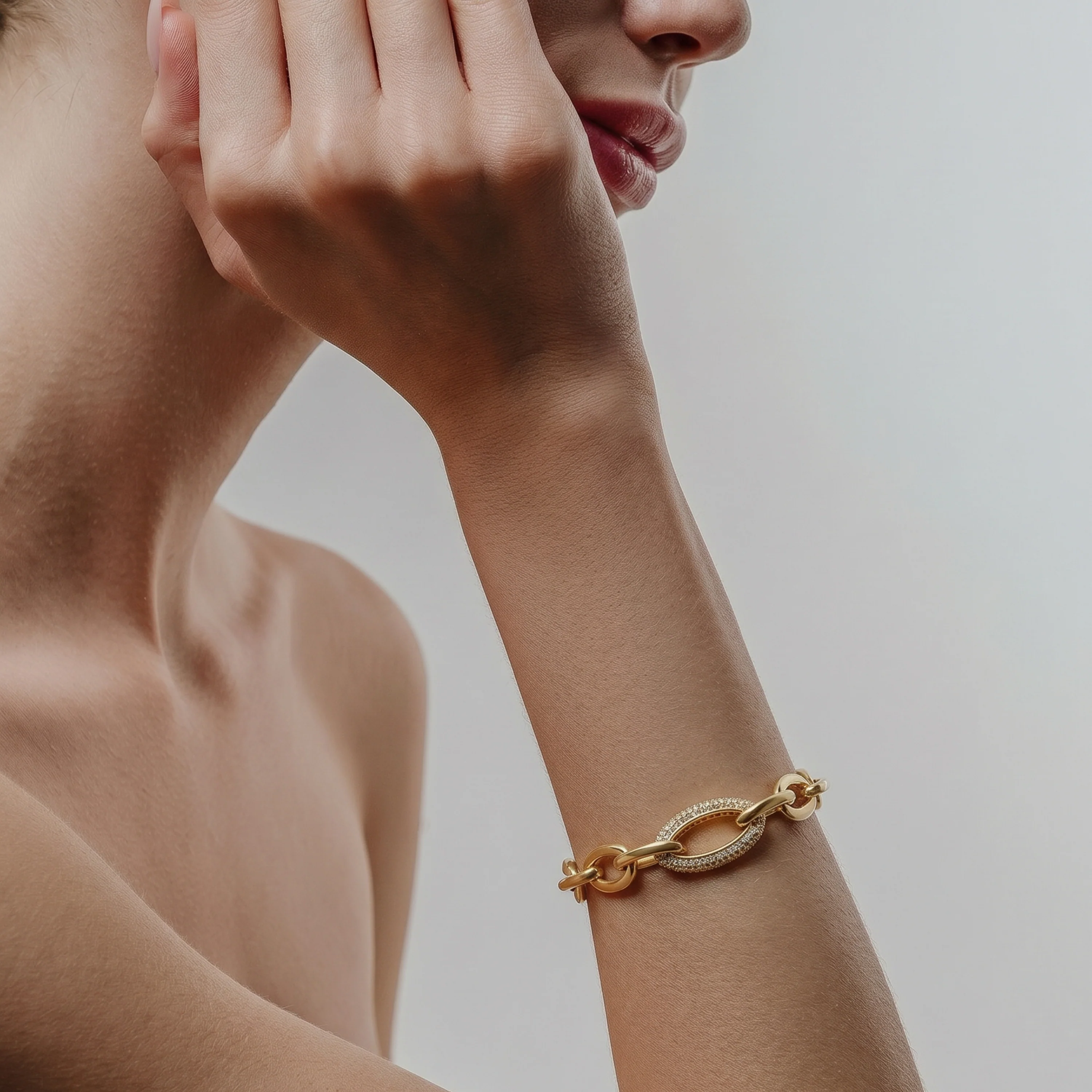 Pulsera Dave acabado oro amarillo 18k - Dave - Image 4