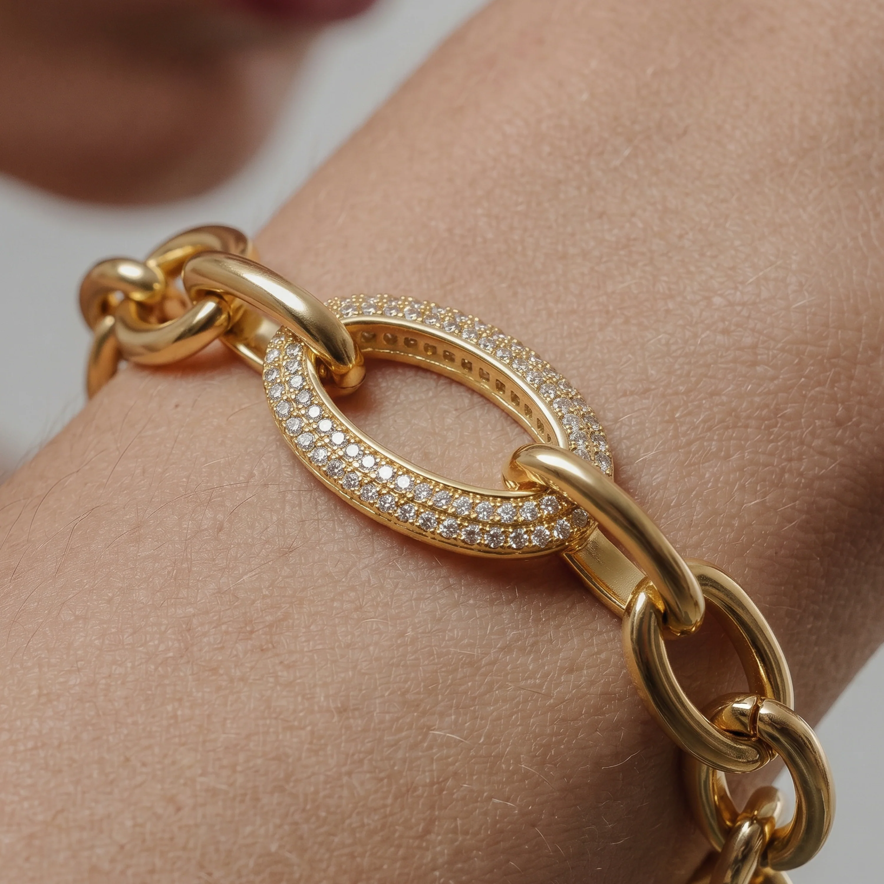 Pulsera Dave acabado oro amarillo 18k - Dave - Image 6