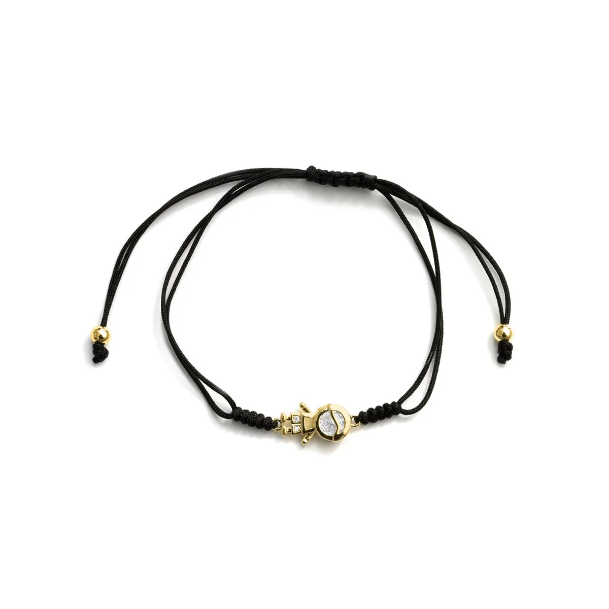 Pulsera de Circonita Brillante acabado en oro amarillo de 18k - Boy - Image 3