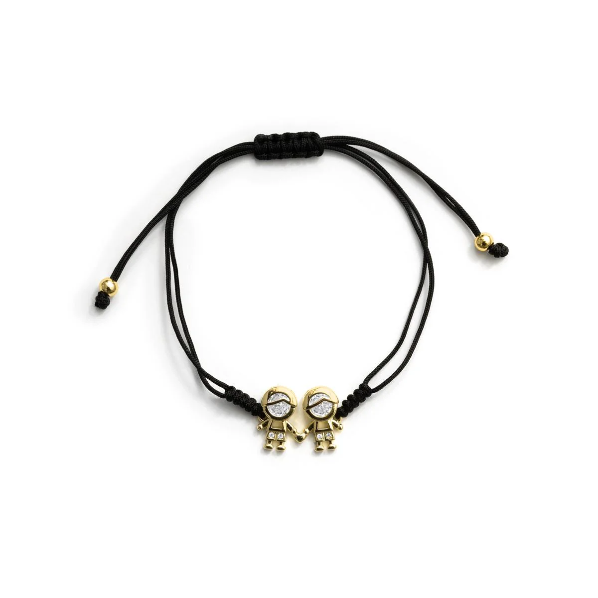 Pulsera de Circonita Brillante acabado en oro amarillo de 18k - Boys - Image 3