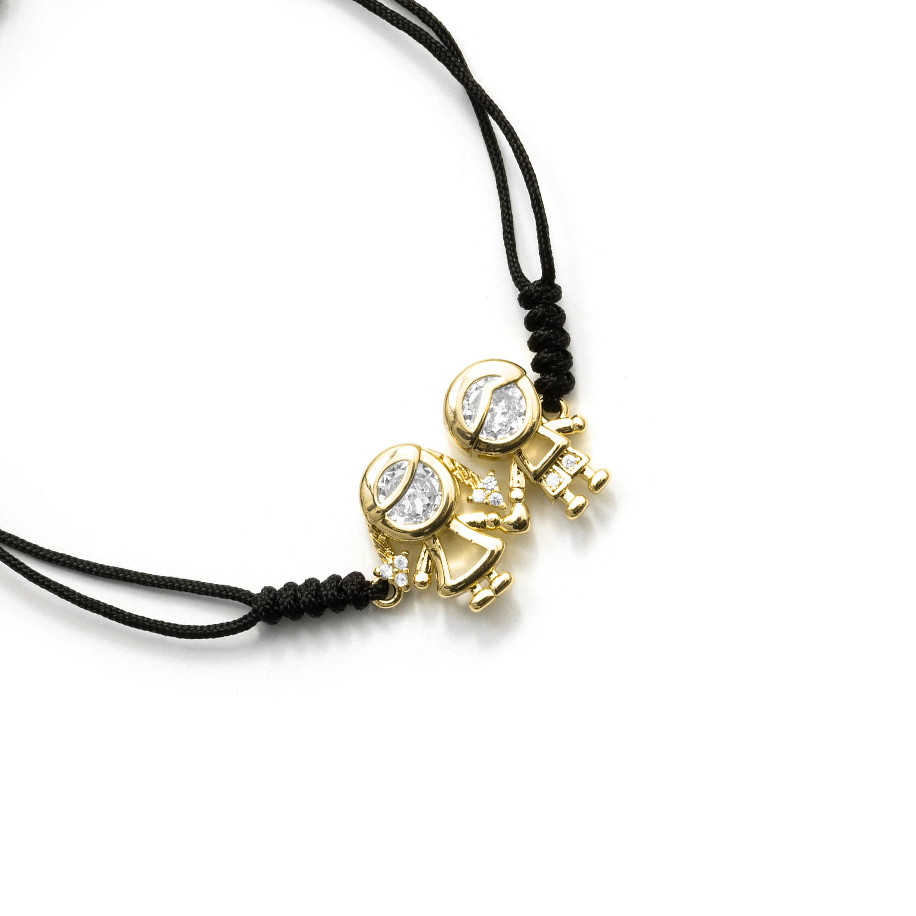 Pulsera de Circonita Brillante acabado en oro amarillo de 18k - Children - Image 5