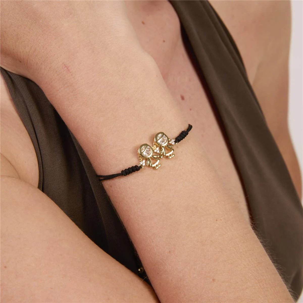 Pulsera de Circonita Brillante acabado en oro amarillo de 18k - Girls - Image 6