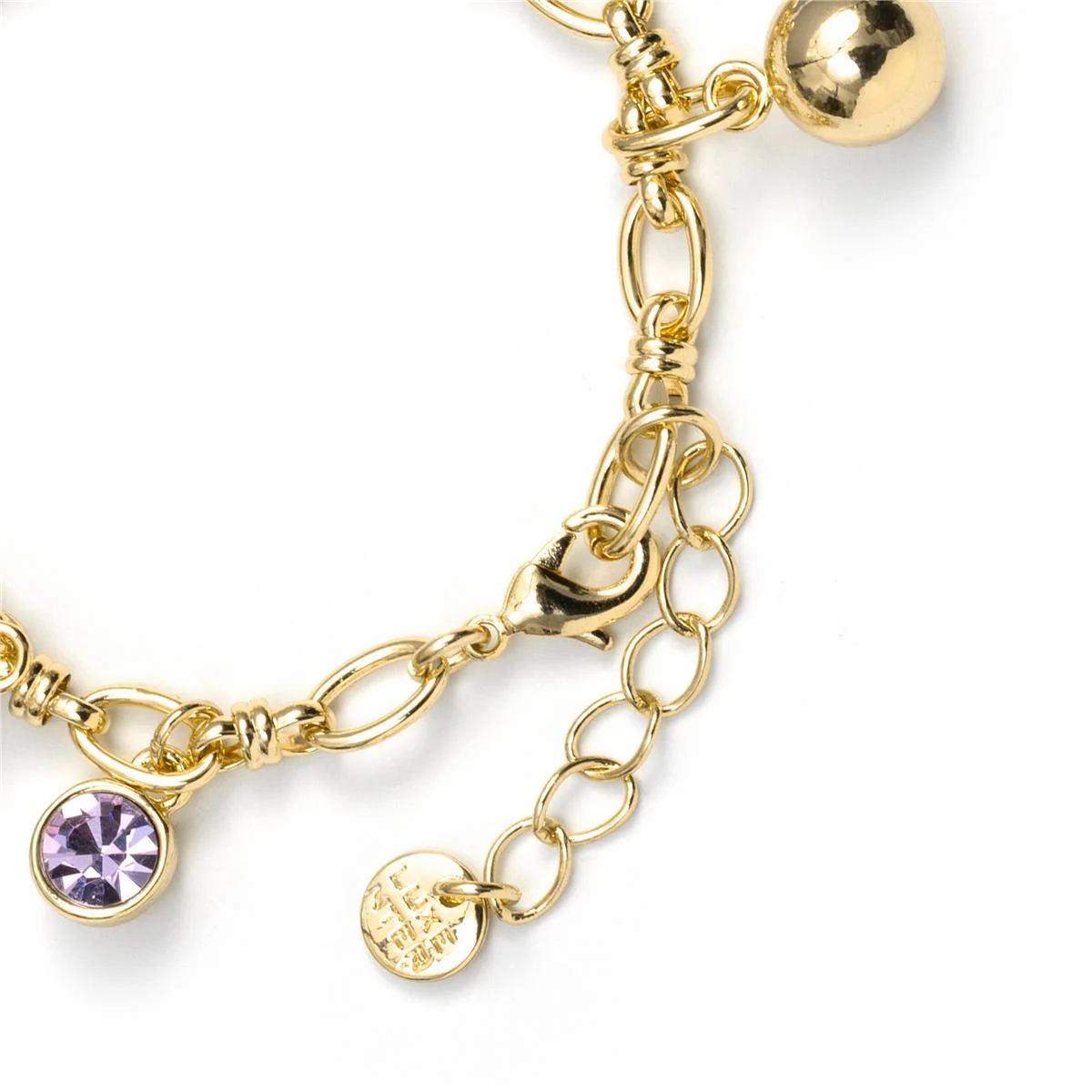 Pulsera de Ojo de Gato Azul acabado en oro amarillo de 18k - Mankao - Image 7