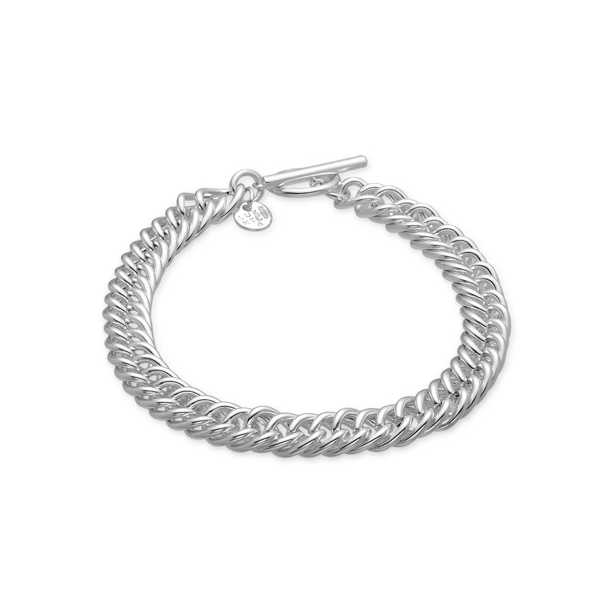 Pulsera Delsa acabada en rodio - Delsa GRIS