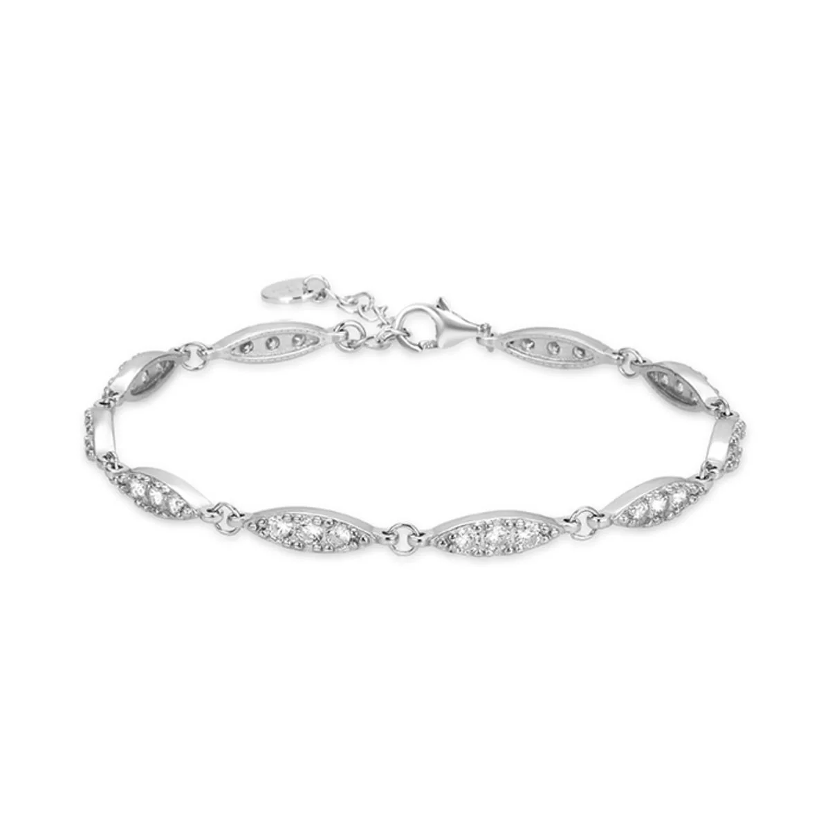 Pulsera Dene Plata De Ley 925 - Dene BLANCO