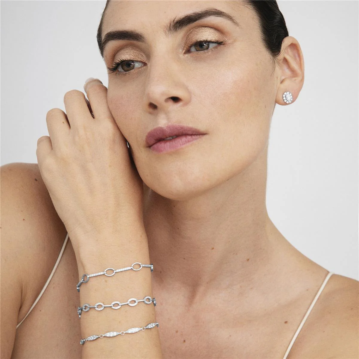 Pulsera Dene Plata De Ley 925 - Dene BLANCO - Image 2