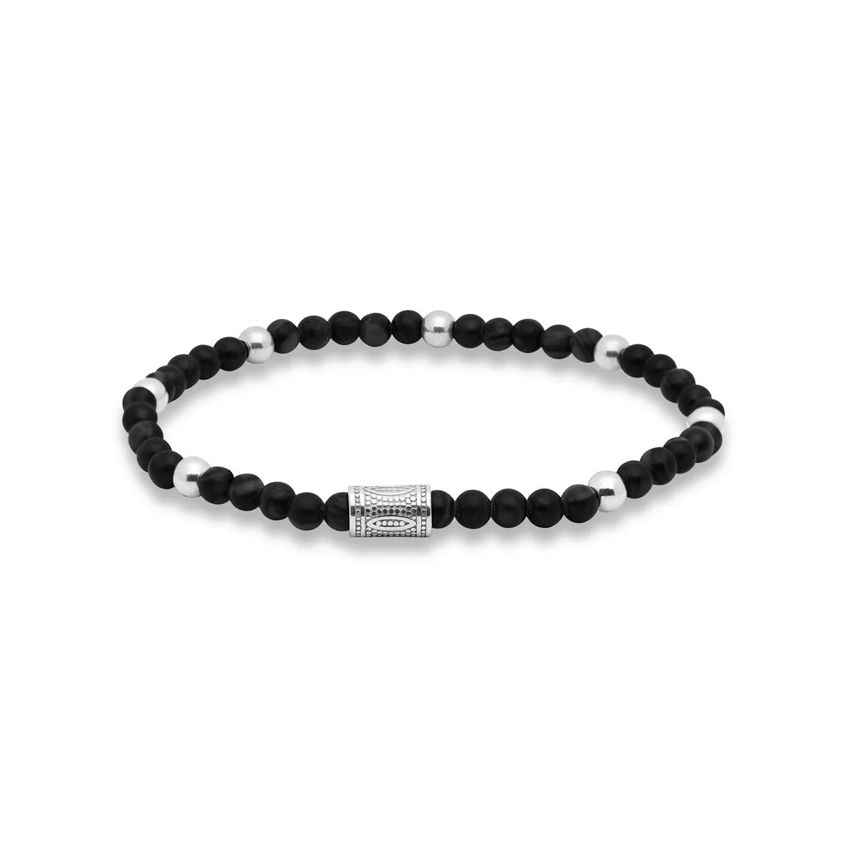 Pulsera Dicea acabado en Rodio - Dicea NEGRO