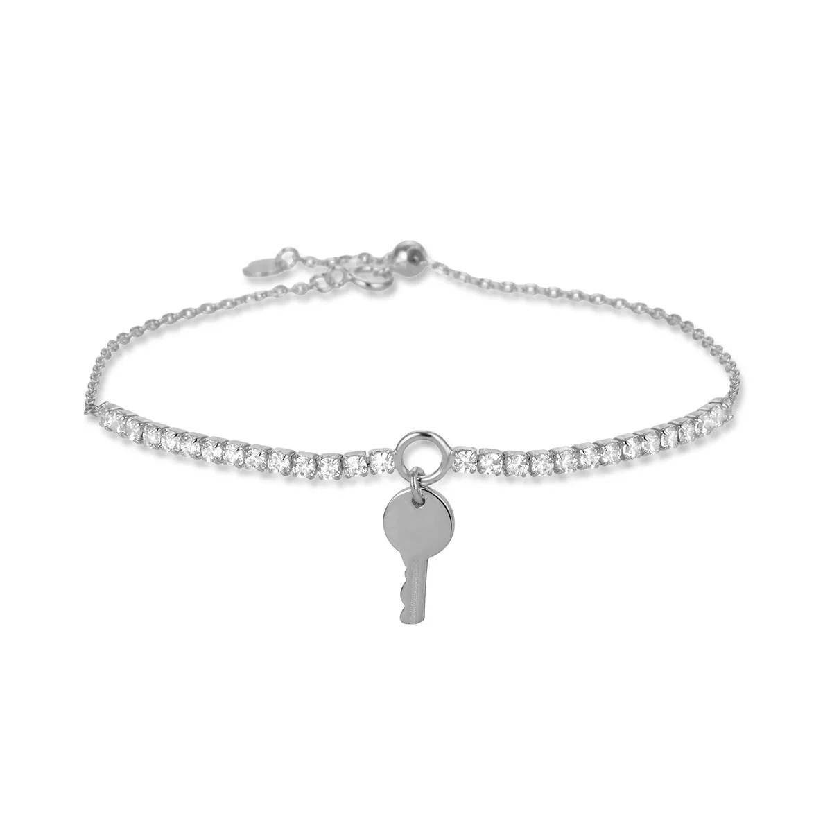 Pulsera Dikar Plata De Ley 925 - Dikar BLANCO