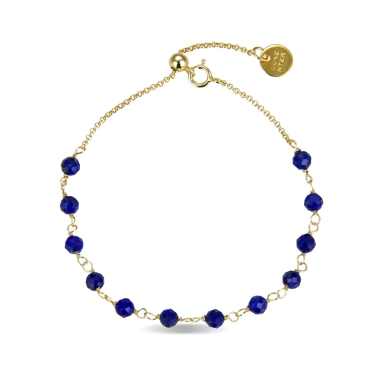 Pulsera Dresh Plata De Ley 925 - Dresh AZUL - Image 2