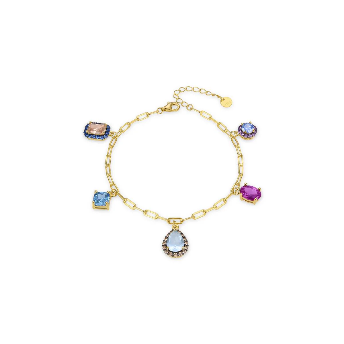 Pulsera Drokhi Plata De Ley 925 - Drokhi MULTICOLOR