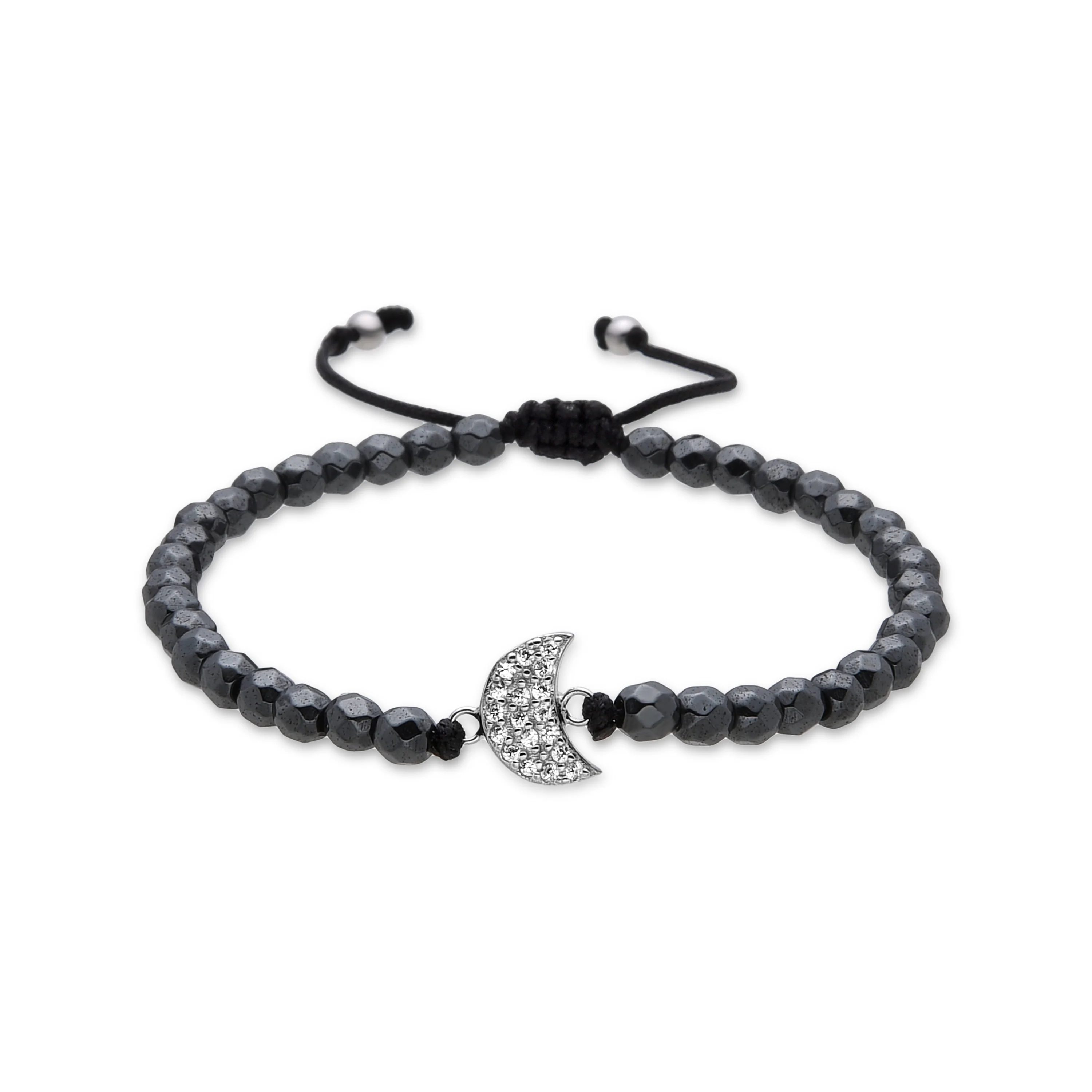 Pulsera de Plata de Ley 925 y Circonita Brillante acabada en rodio - Duver