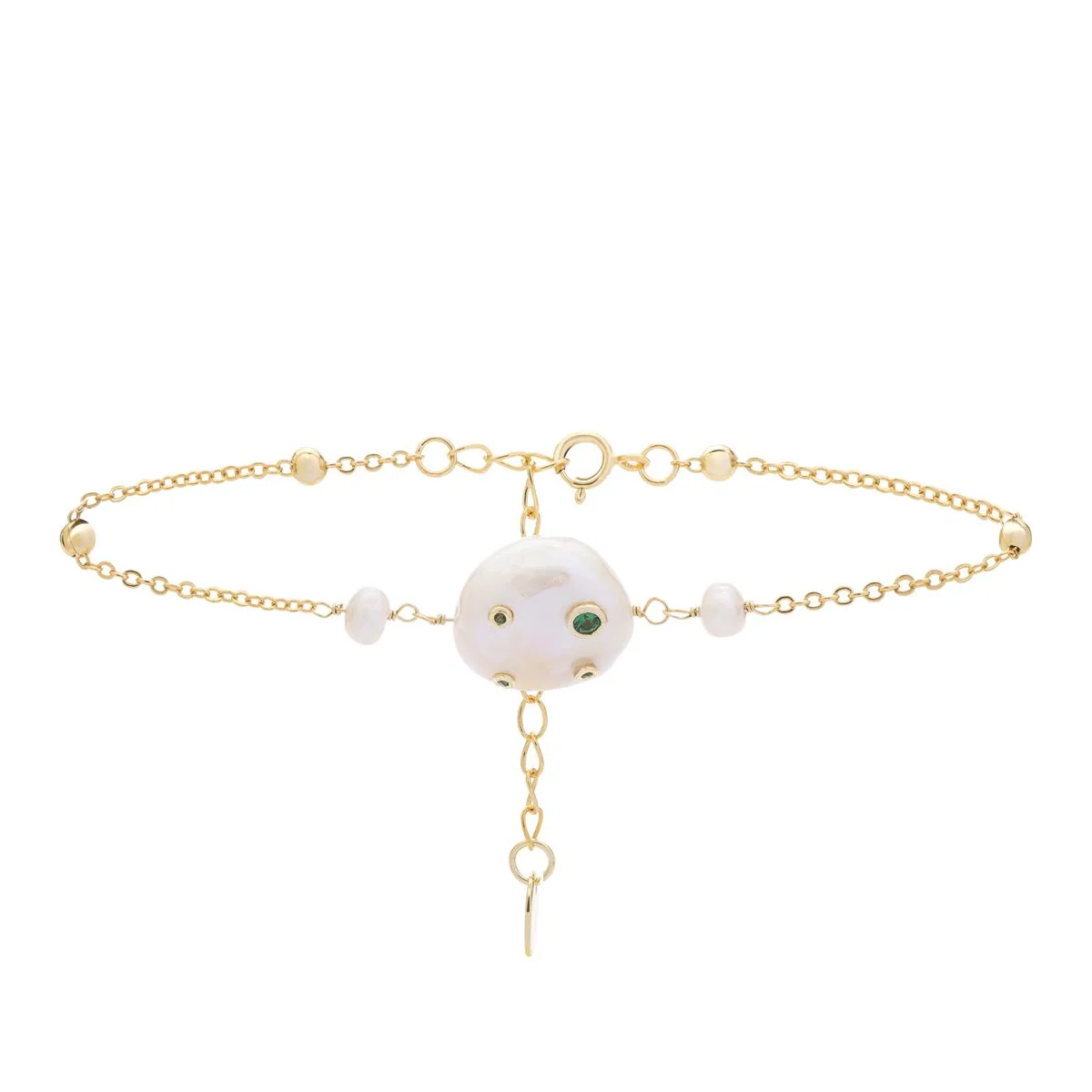 Pulsera Egelria Plata De Ley 925 - Egelria VERDE