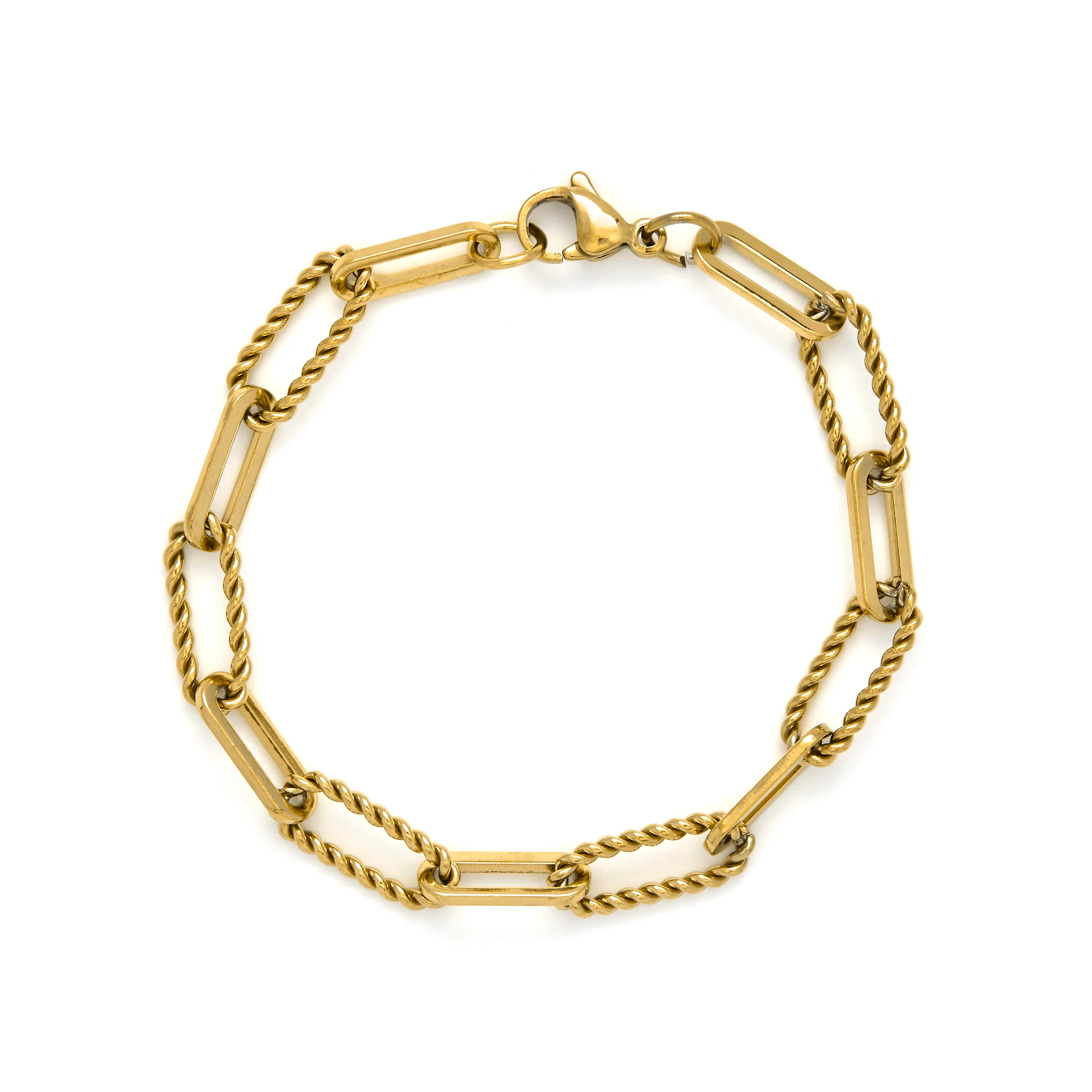 Pulsera acabado en oro amarillo 18k - Emga - Image 3