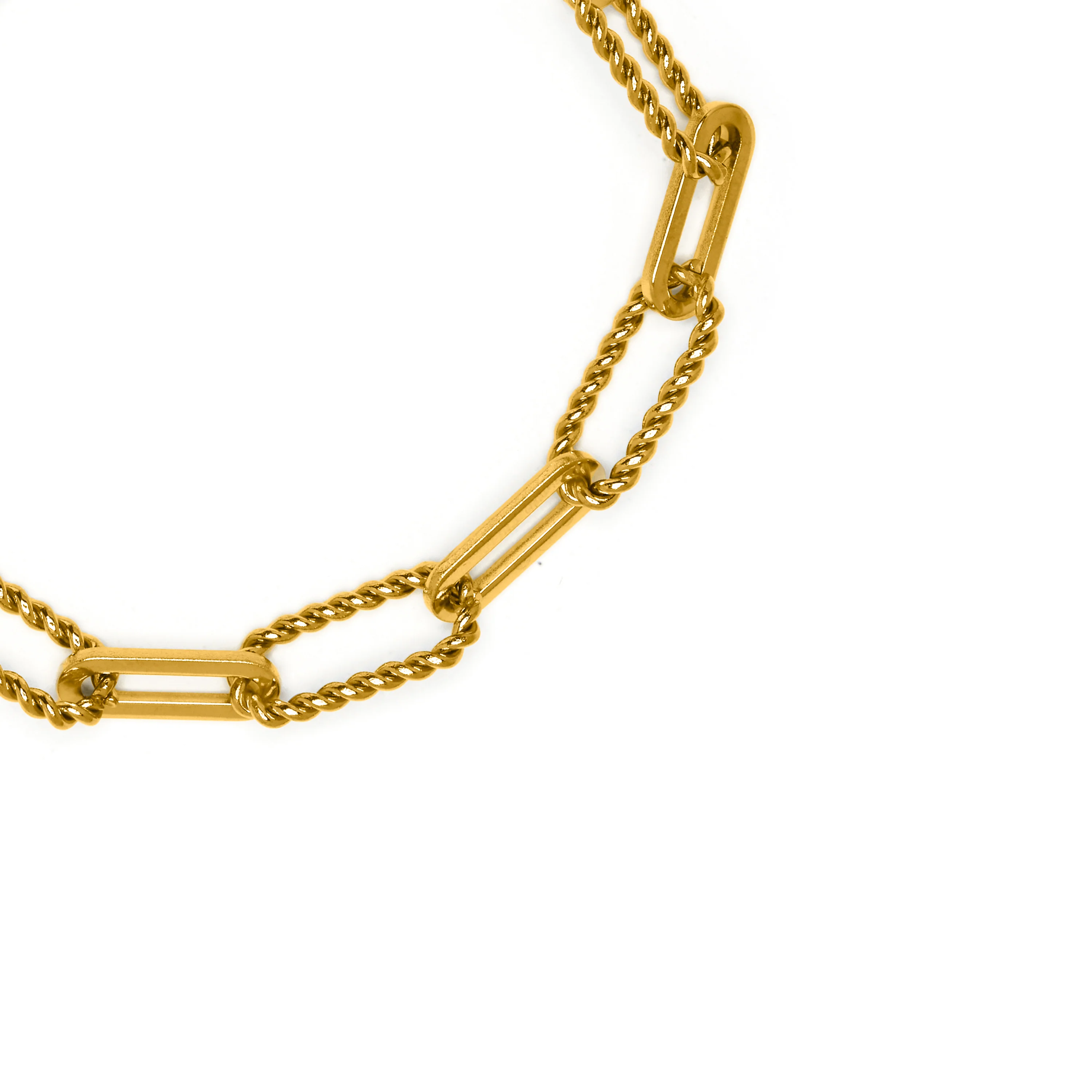 Pulsera acabado en oro amarillo 18k - Emga - Image 5