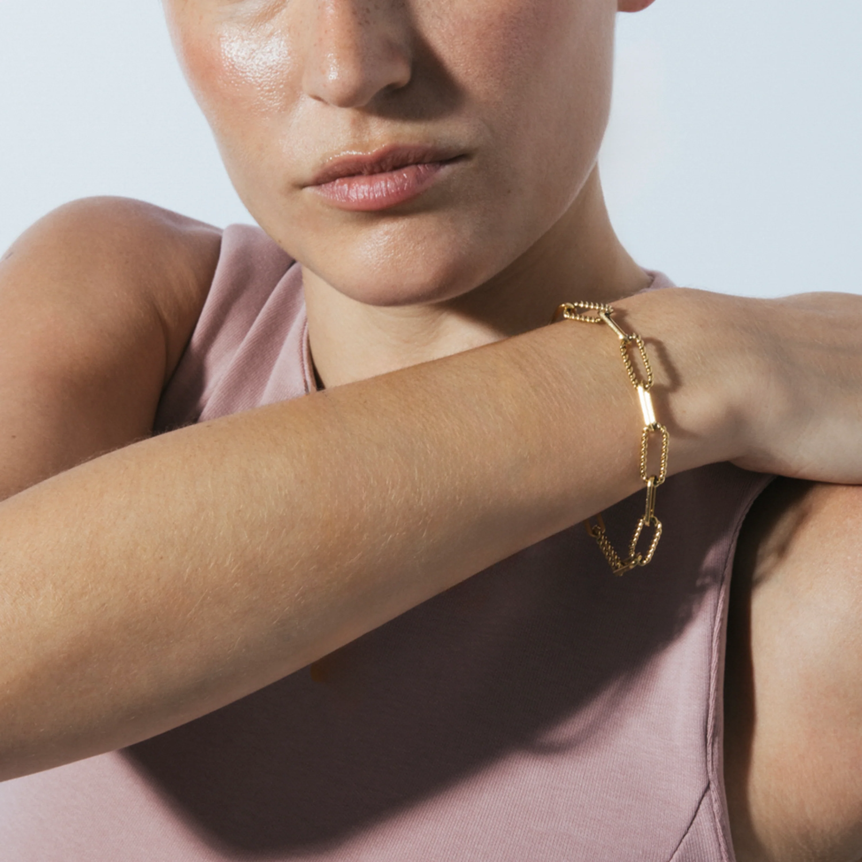 Pulsera acabado en oro amarillo 18k - Emga - Image 6