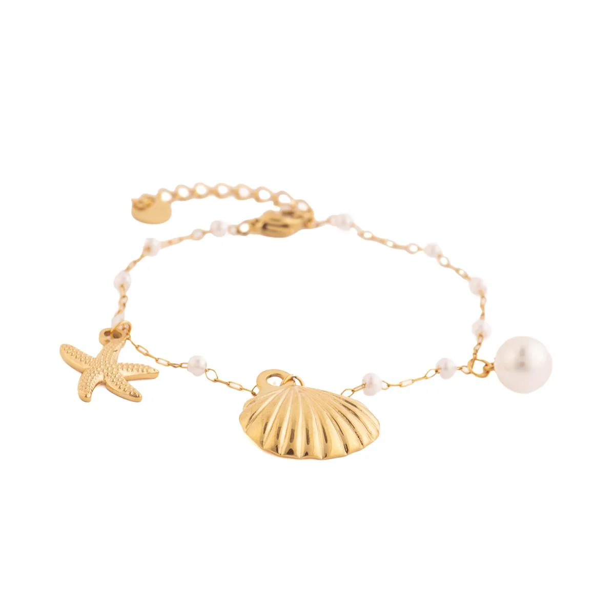 Pulsera Etbam acabado oro 18k - Etbam BLANCO