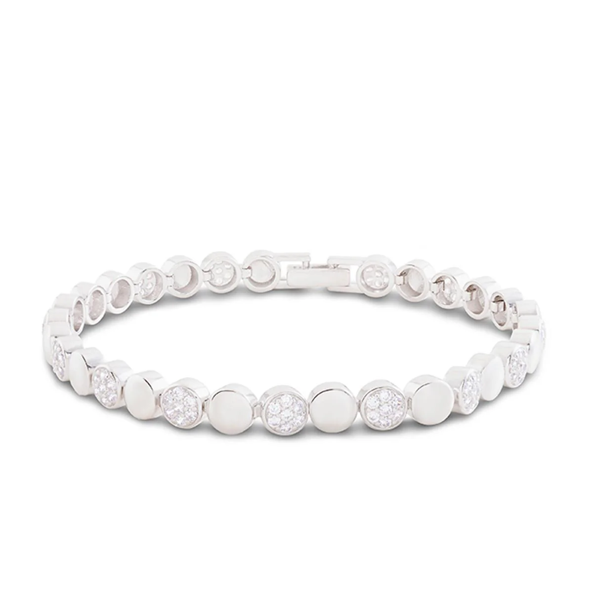 Pulsera Ethelpa Plata De Ley 925 - Ethelpa BLANCO