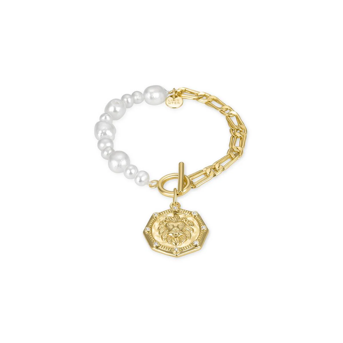 Pulsera Fartia acabada en oro amarillo de 18 kts - Fartia BLANCO