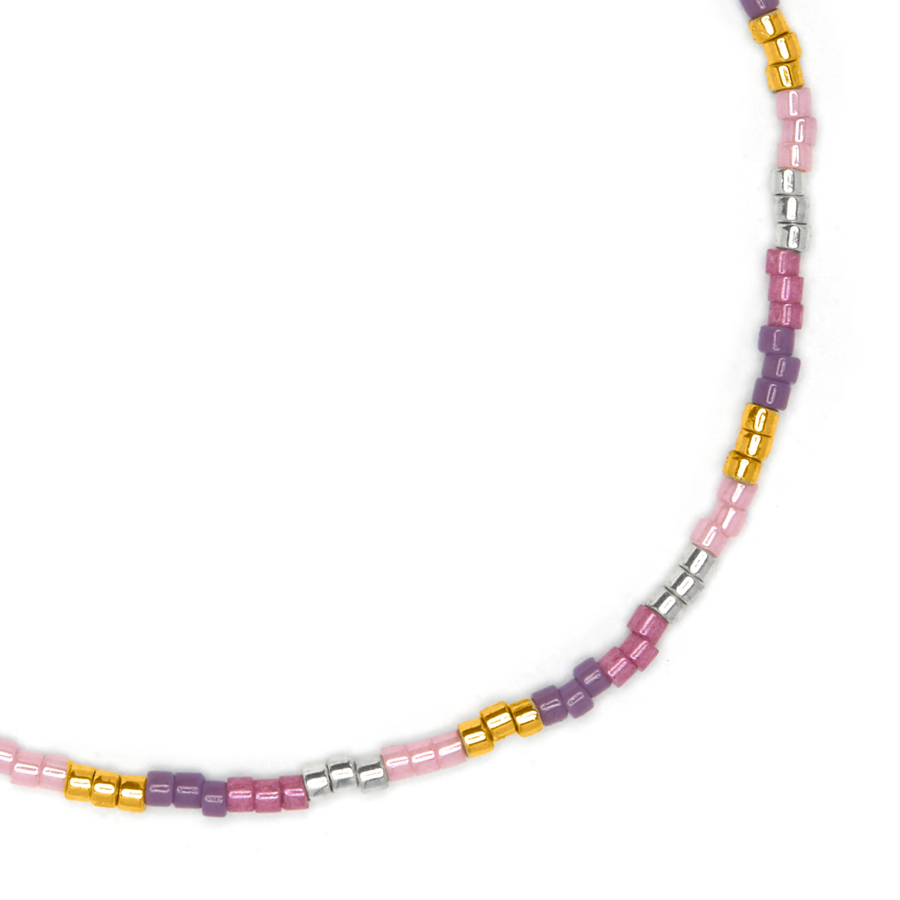 Pulsera de Cristal Multicolor acabado en oro amarillo 18k - Faxo - Image 4