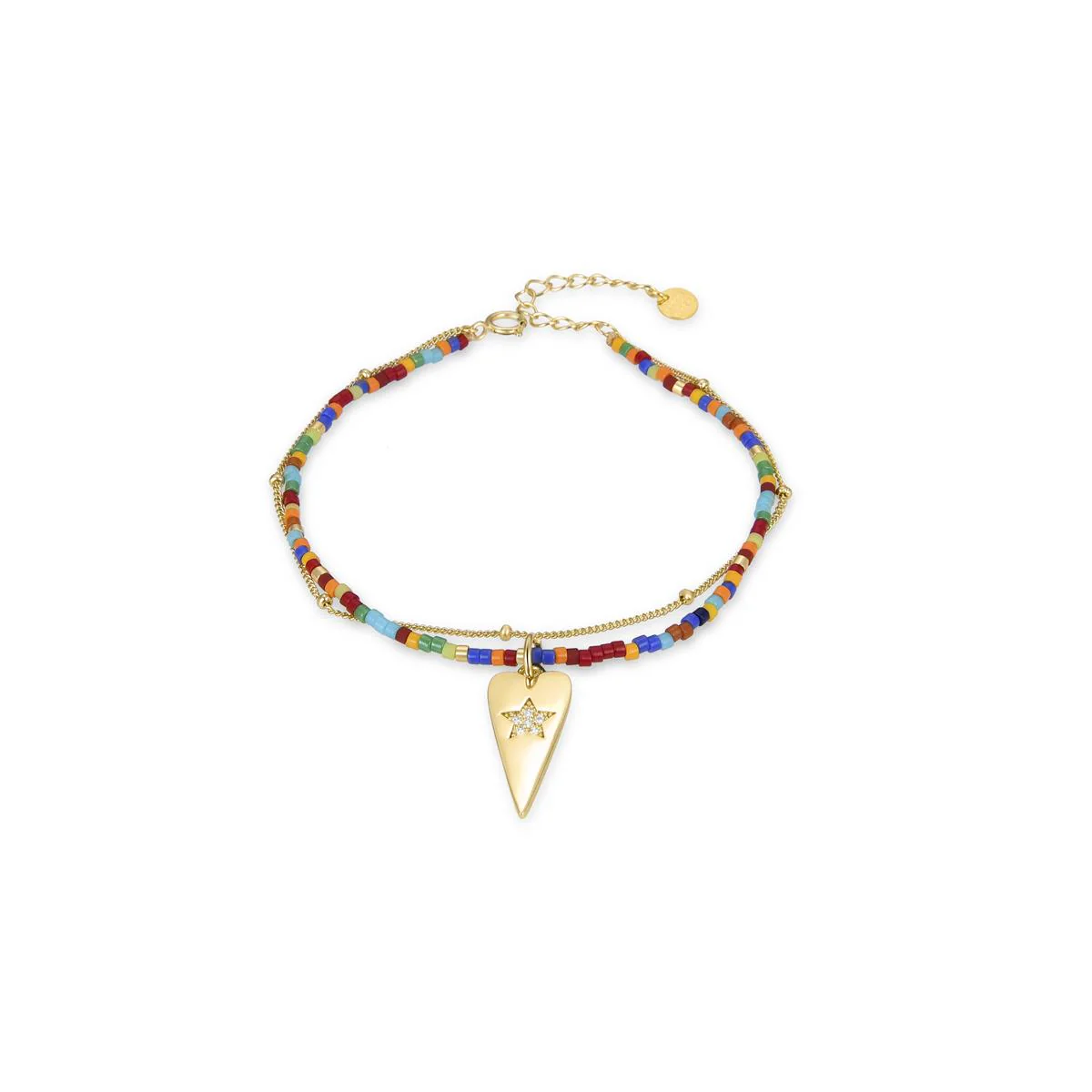Pulsera Forap Plata De Ley 925 - Forap MULTICOLOR