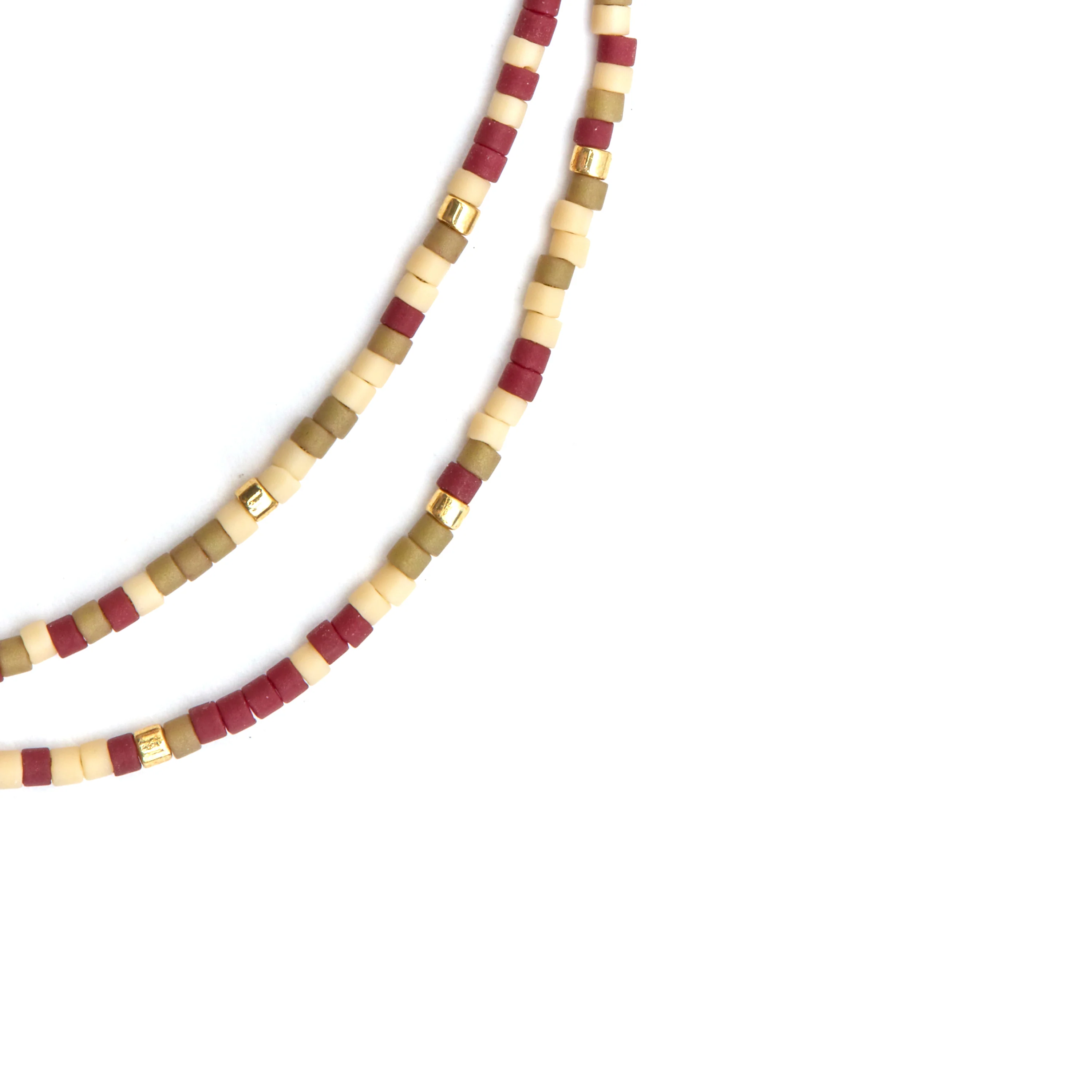 Pulsera con Cristal marrón acabado oro 18k - Furie - Image 5