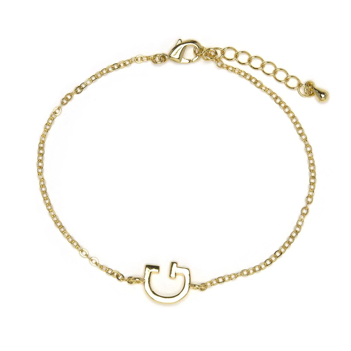 Pulsera Alphabet acabado oro 18k - G AMARILLO - Image 2