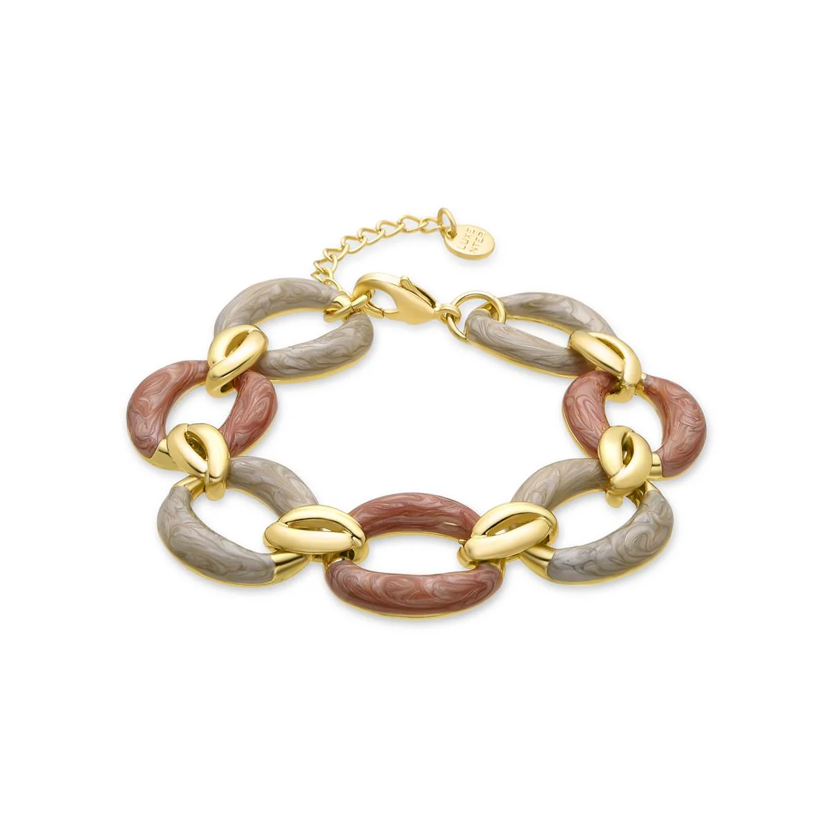 Pulsera Gahai acabado en oro amarillo 18K - Gahai MULTICOLOR