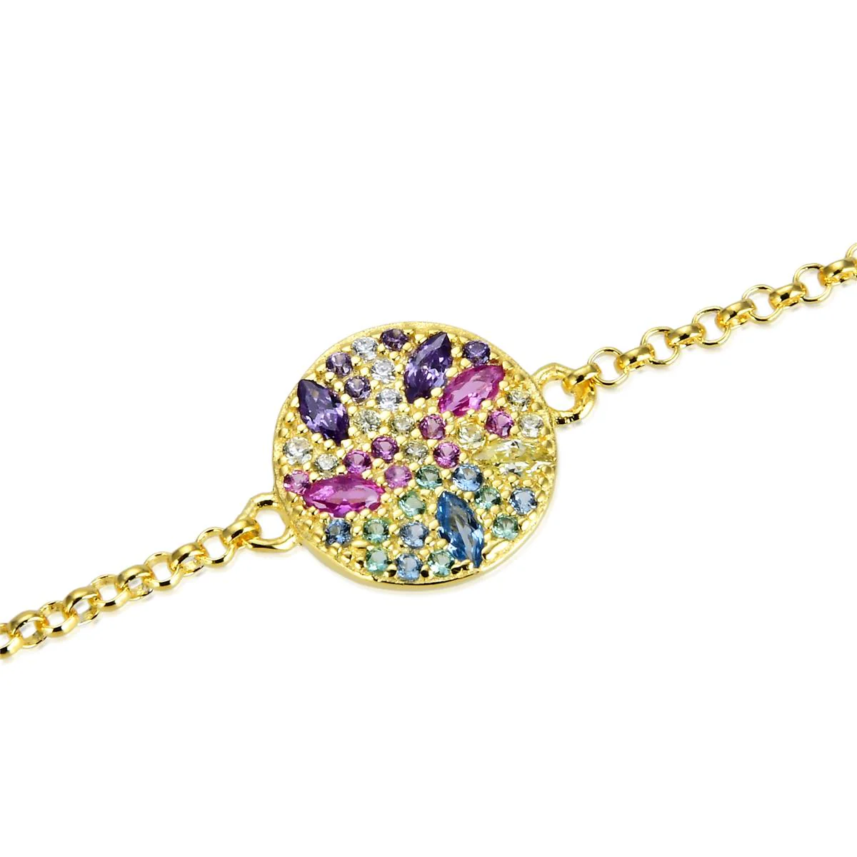 Pulsera Gahla Plata De Ley 925 - Gahla MULTICOLOR - Image 3