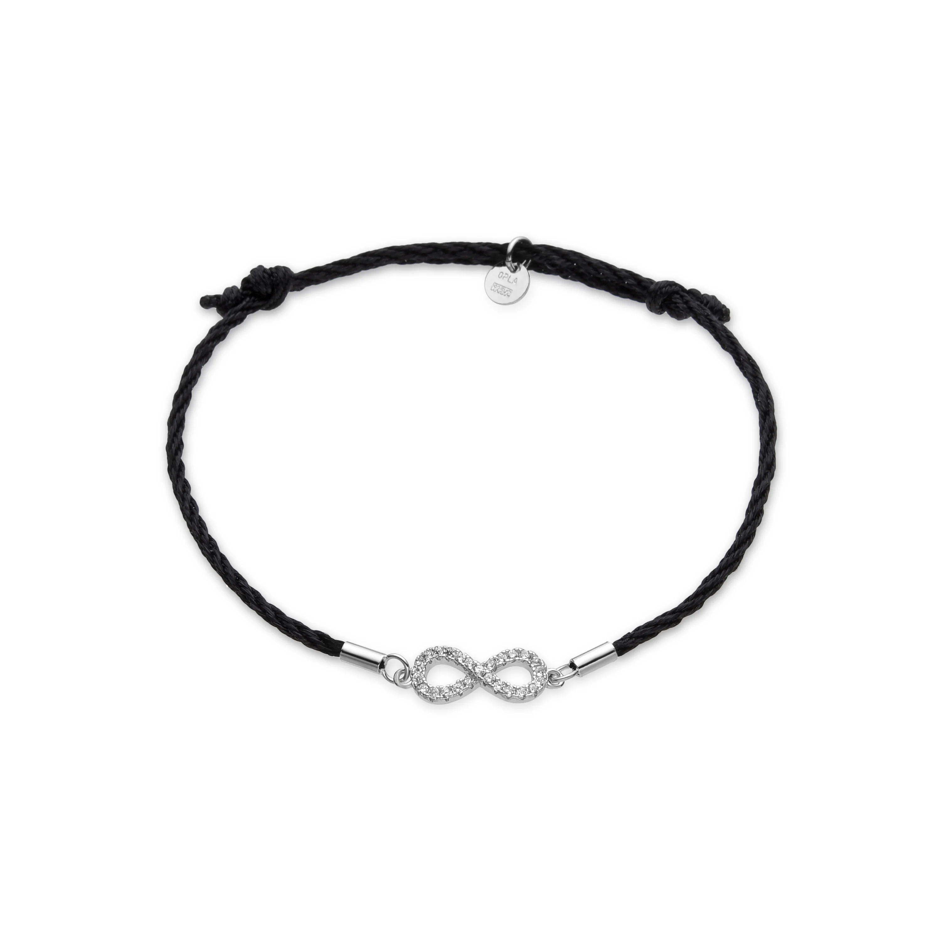Pulsera de Plata de Ley 925 y Circonita Brillante acabada en rodio - Ganvi