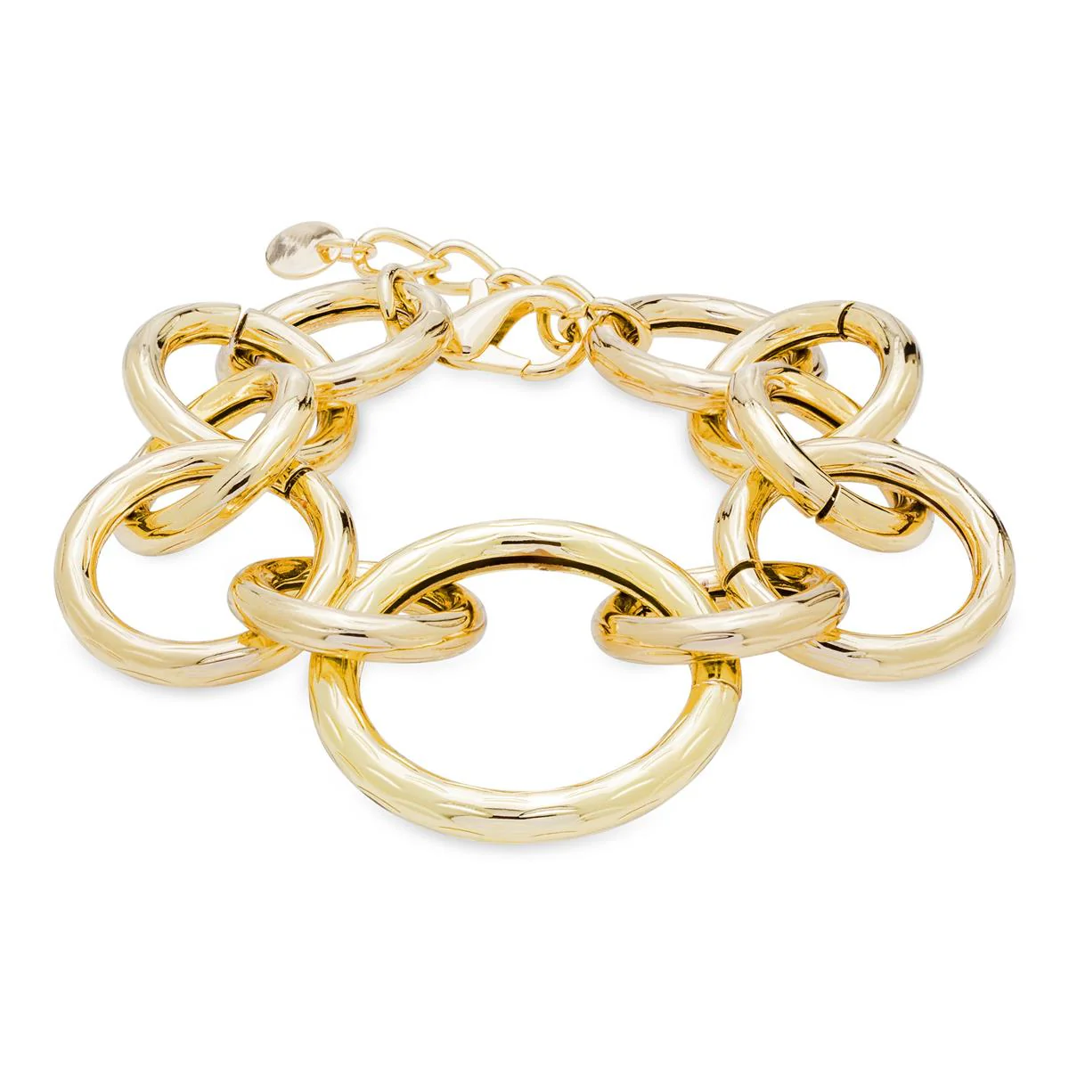 Pulsera Gekwa acabado en Oro Amarillo de 18 Kts - Gekwa AMARILLO