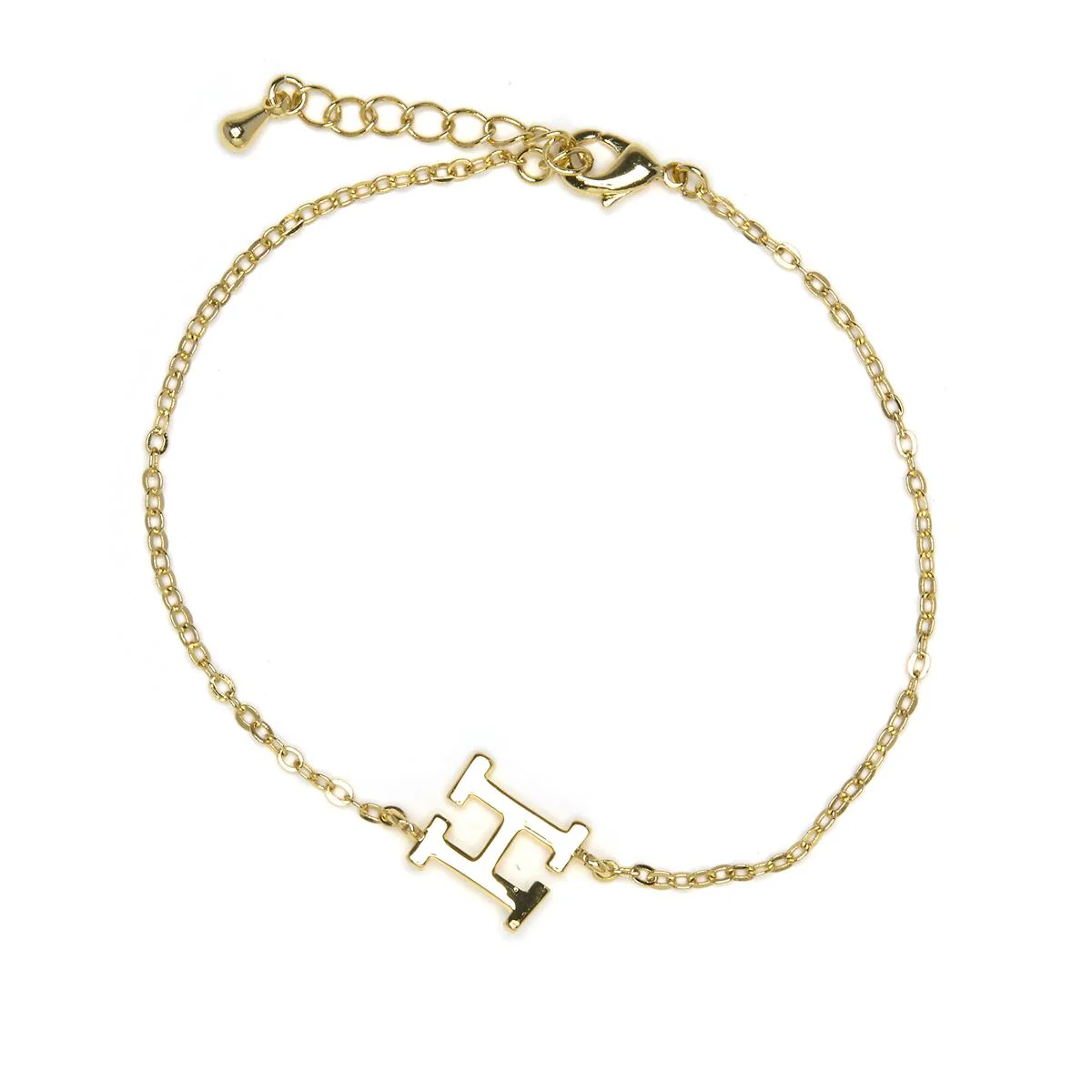 Pulsera Alphabet acabado oro 18k - H AMARILLO - Image 2