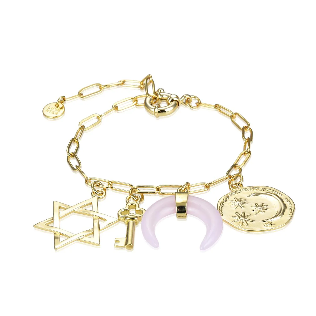 Pulsera Haissdi acabado en Oro Amarillo de 18 Kts - Haissdi AMARILLO