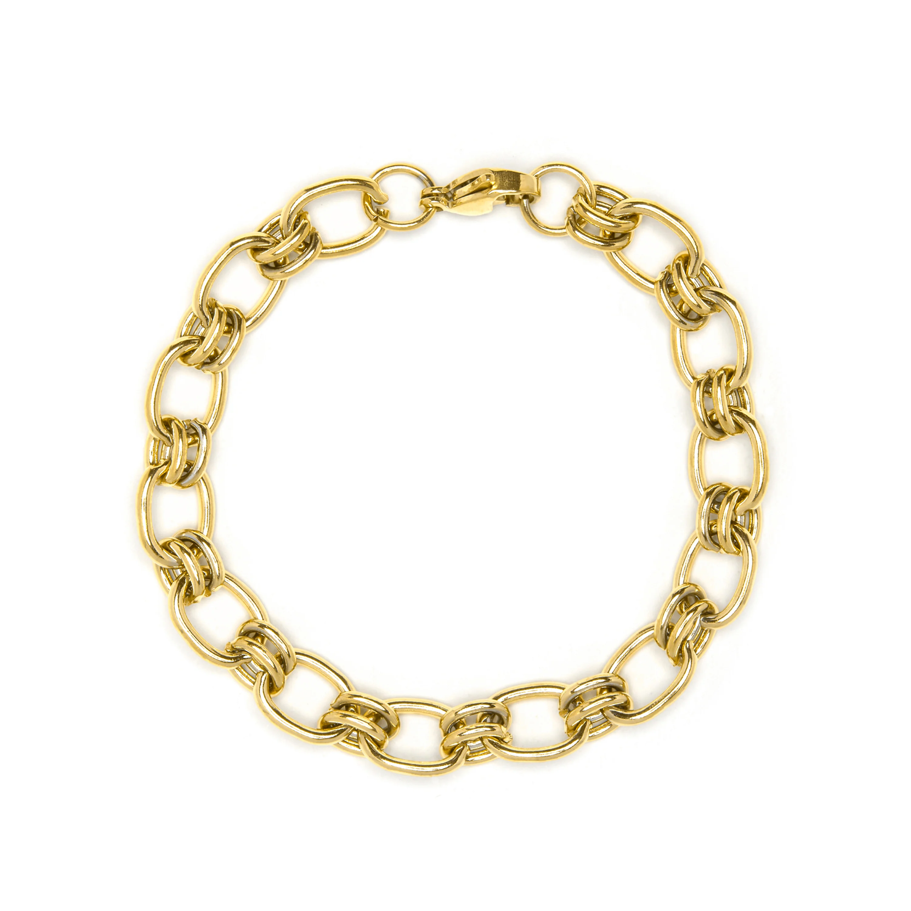 Pulsera acabado en oro amarillo 18k - Haloy - Image 3